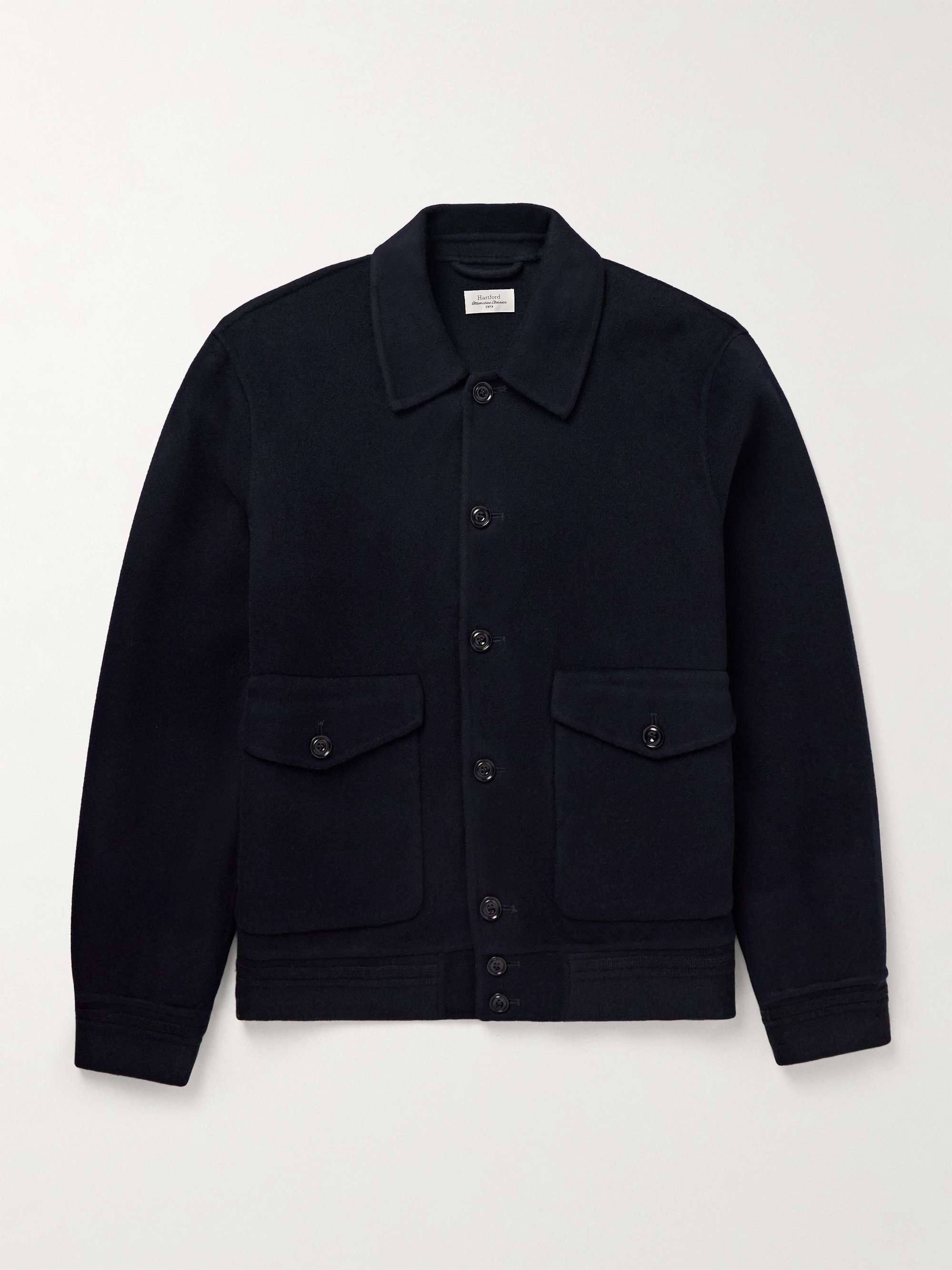 Douglas Wool-Blend Felt Jacket view