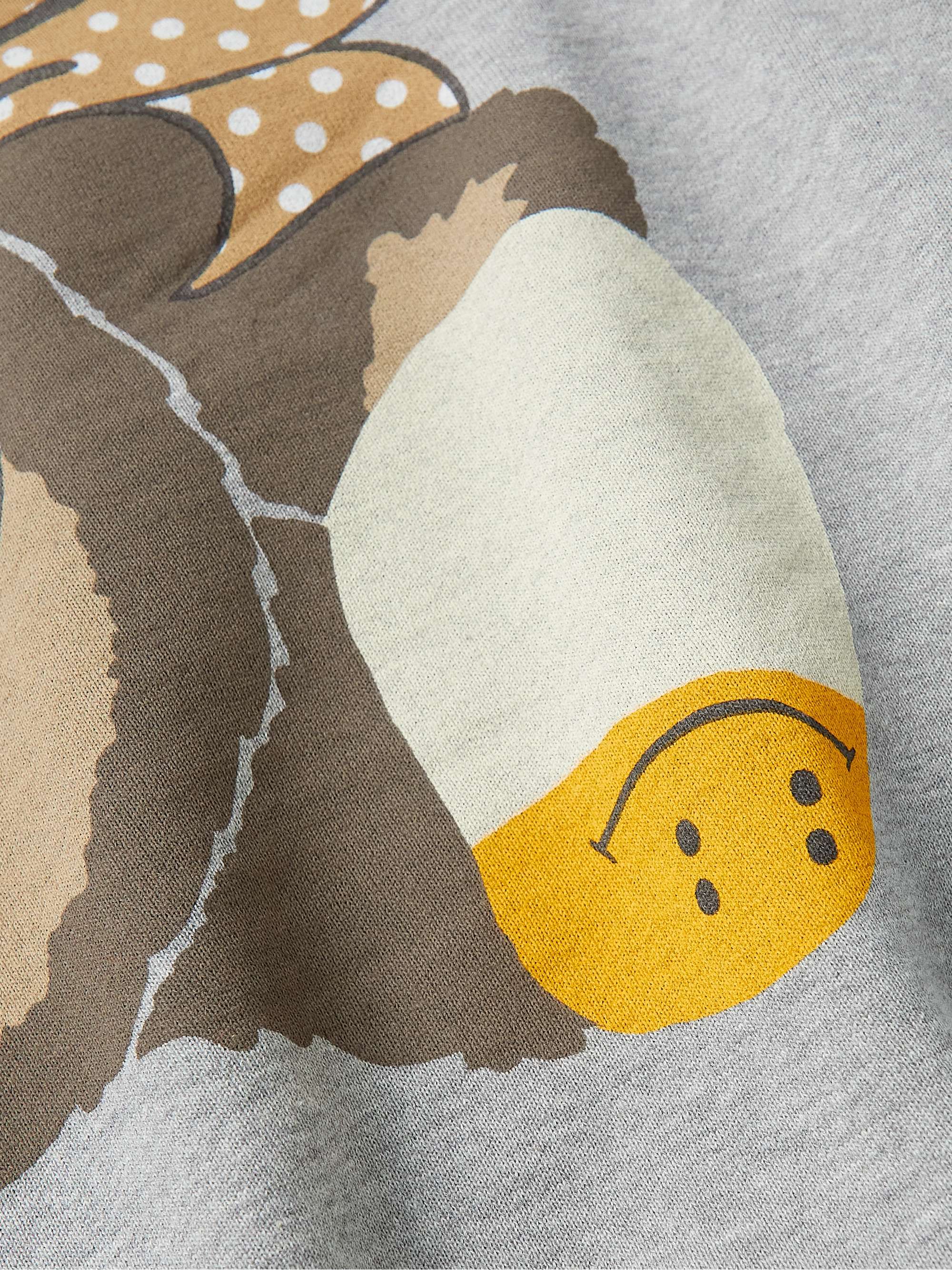 Printed Cotton-Jersey Sweatshirt view