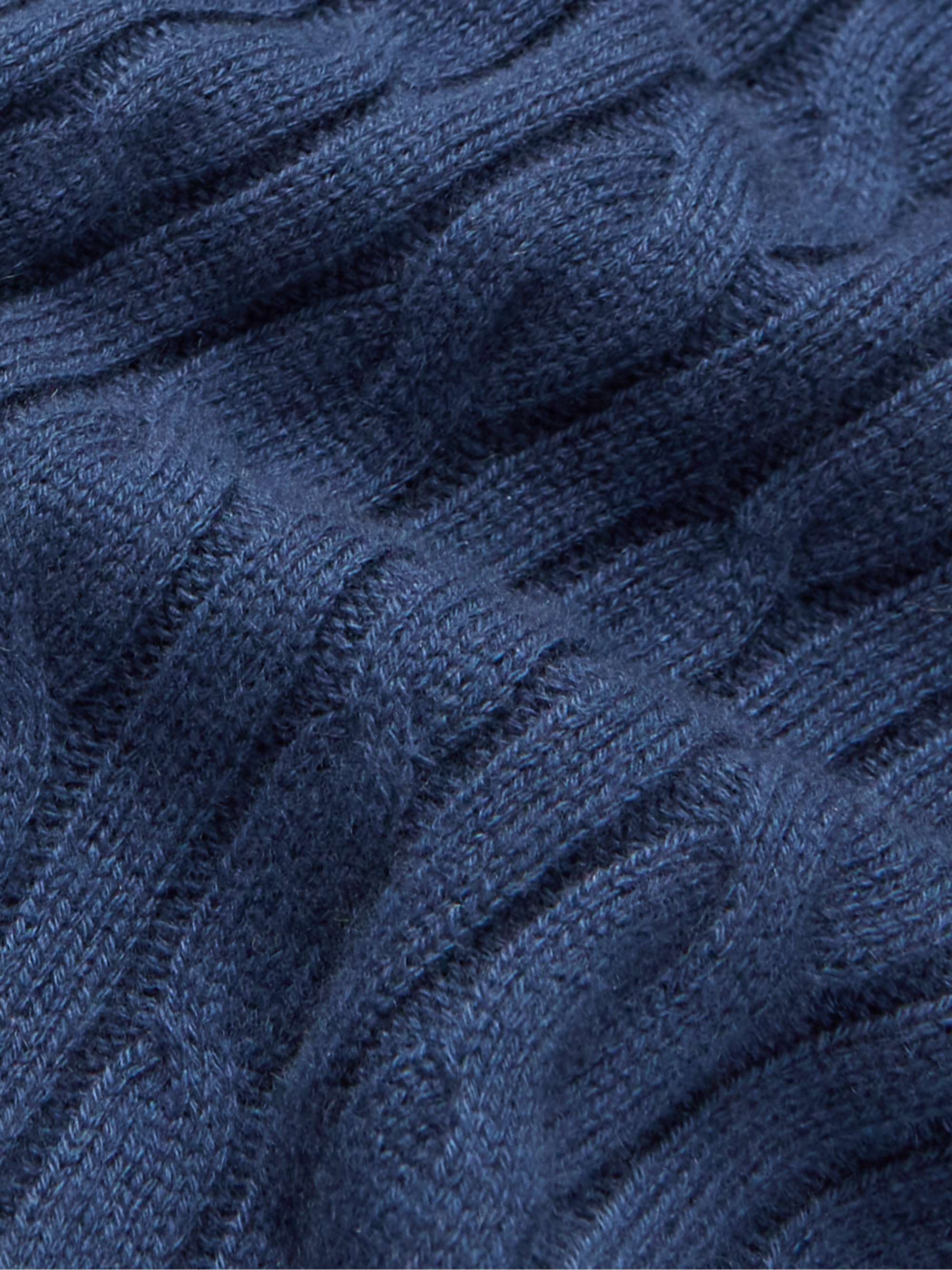 Cable-Knit Baby Cashmere Sweater view