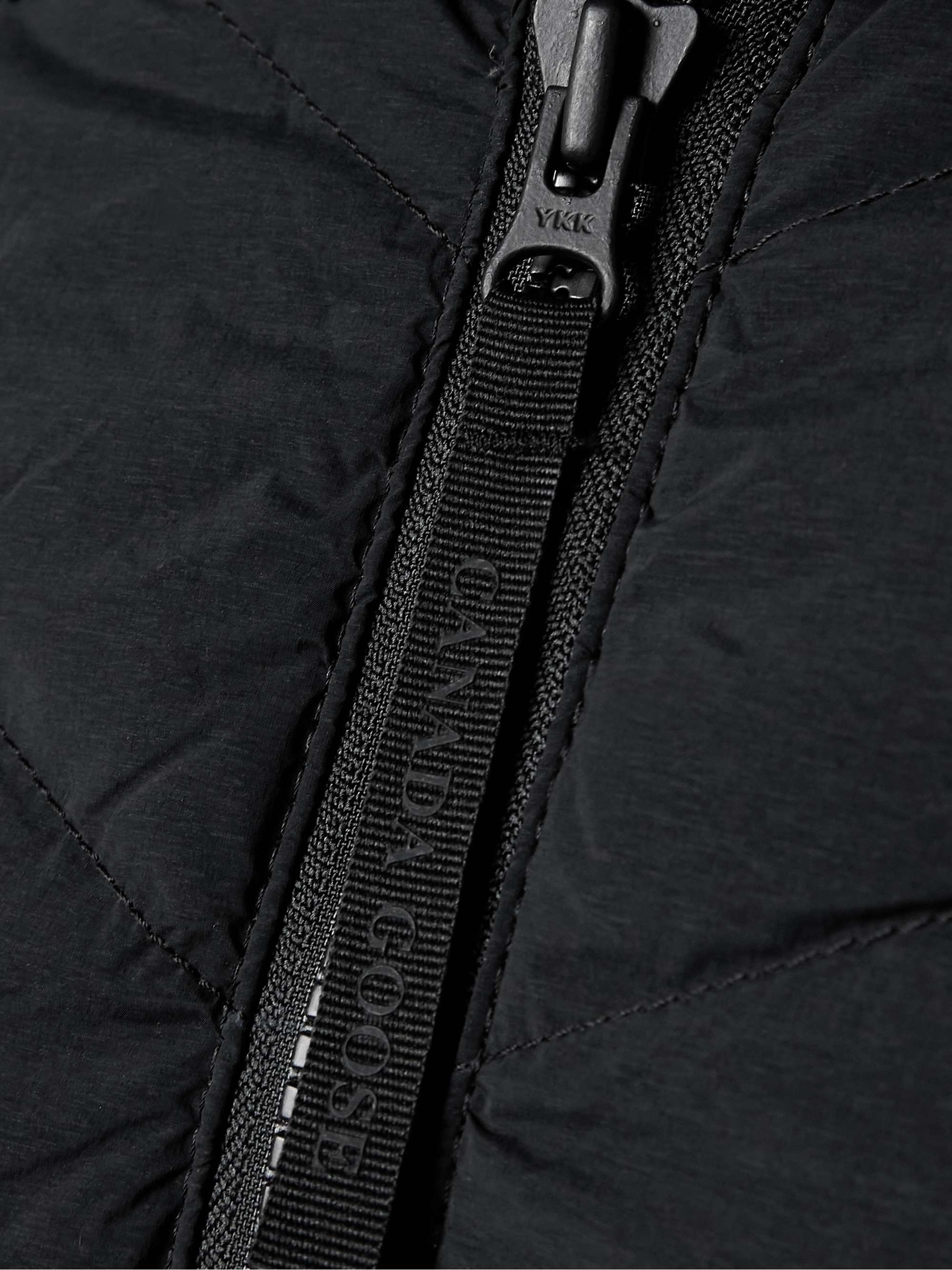 Clair hooded quilted Aira down coat view