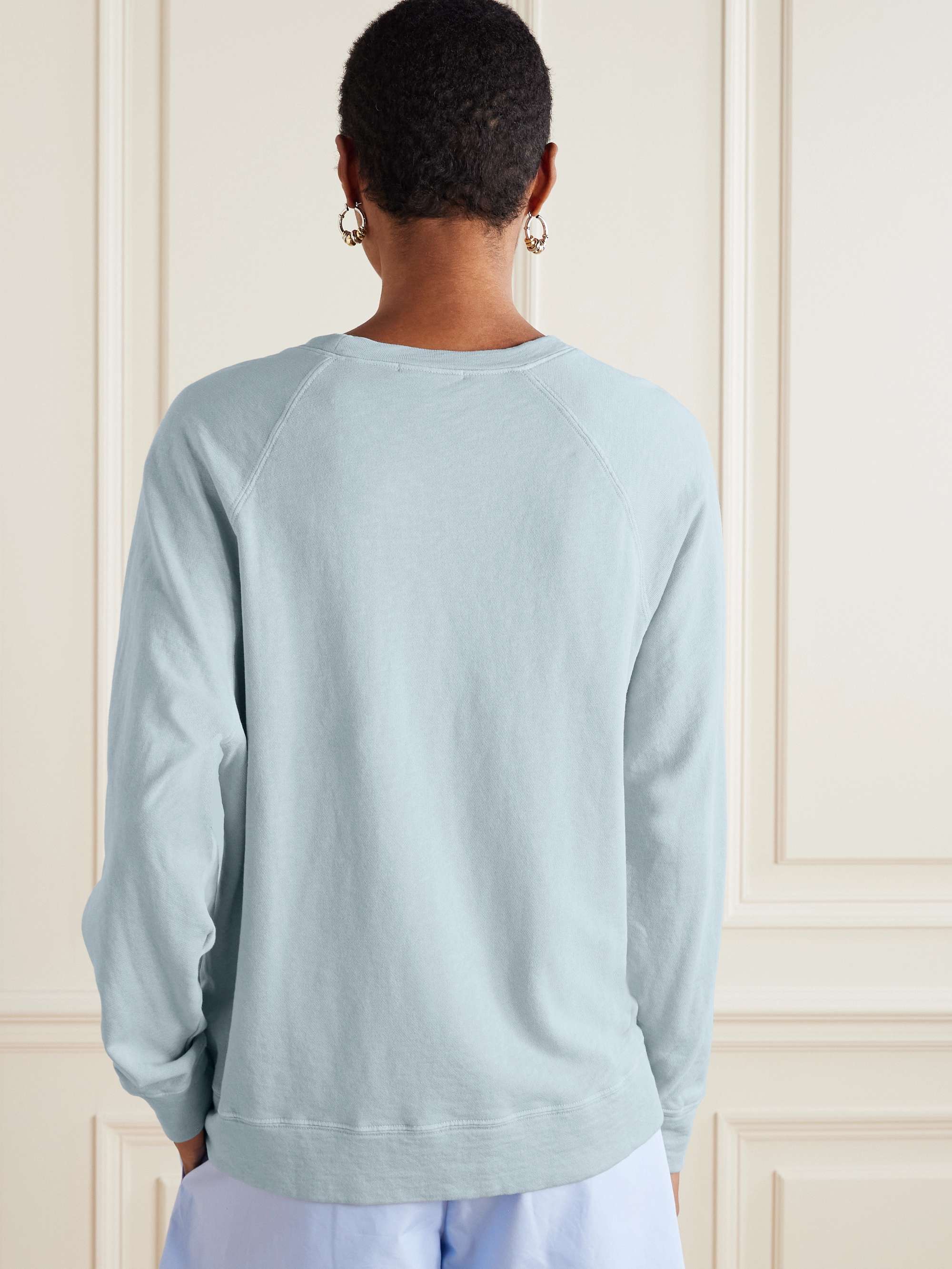 Supima cotton-terry sweatshirt view