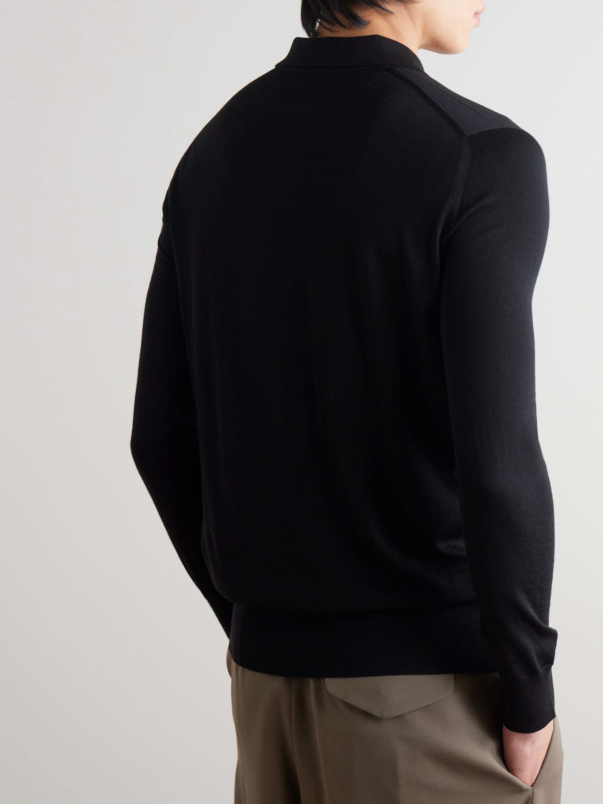 Wish® Virgin Wool Polo Shirt view