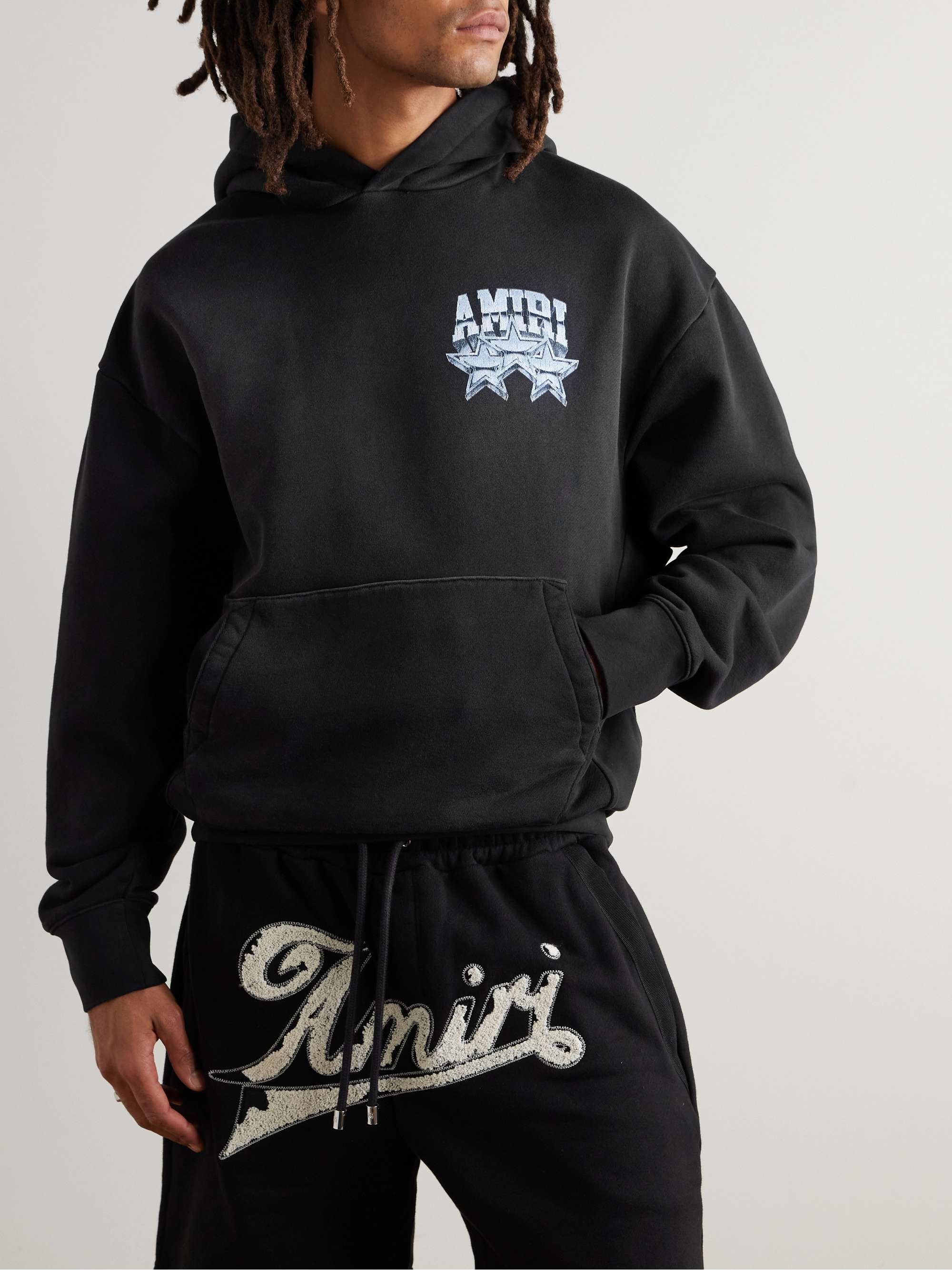 Championship Logo-Print Cotton-Jersey Hoodie view