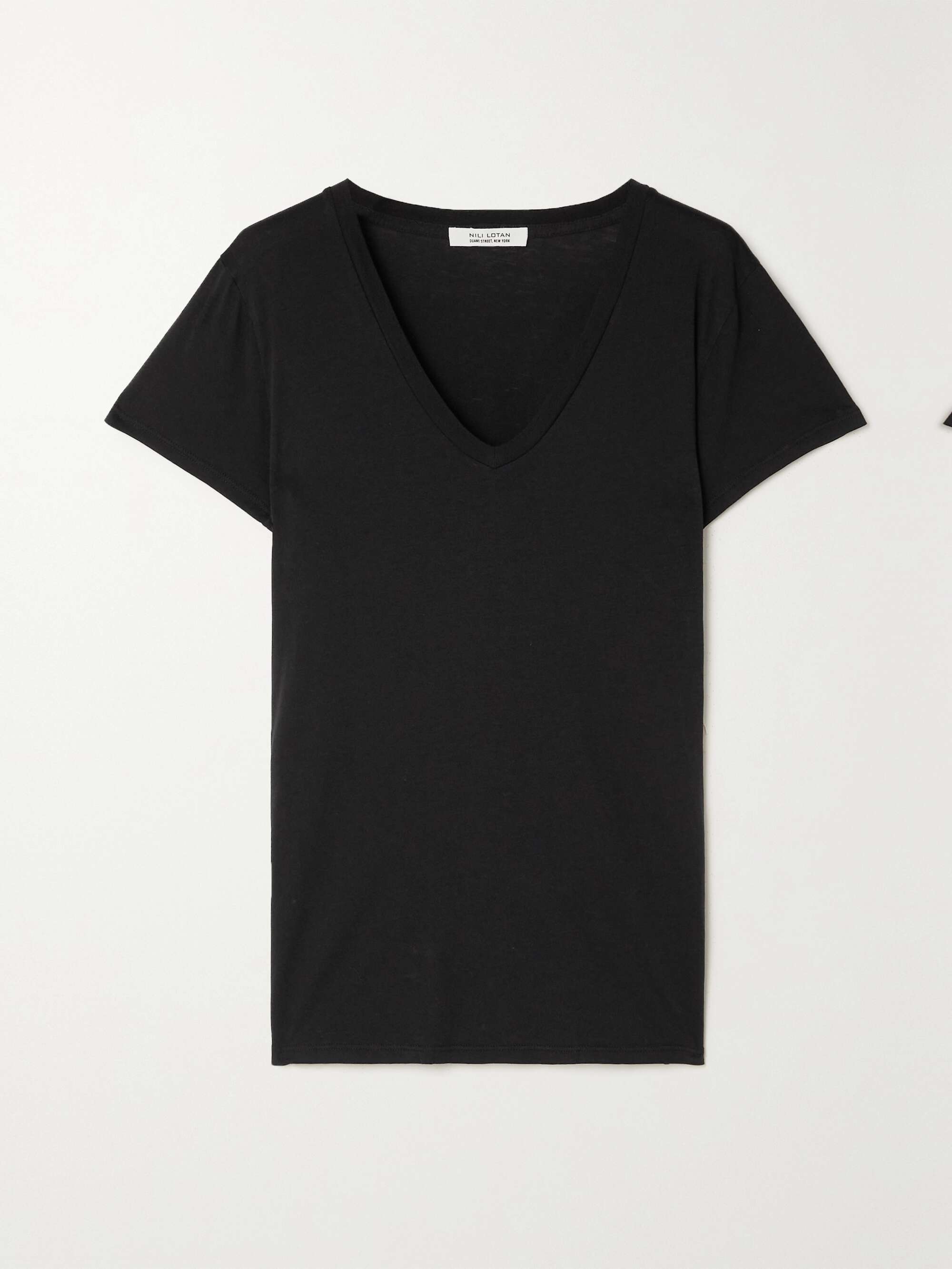 Carol cotton-jersey T-shirt view