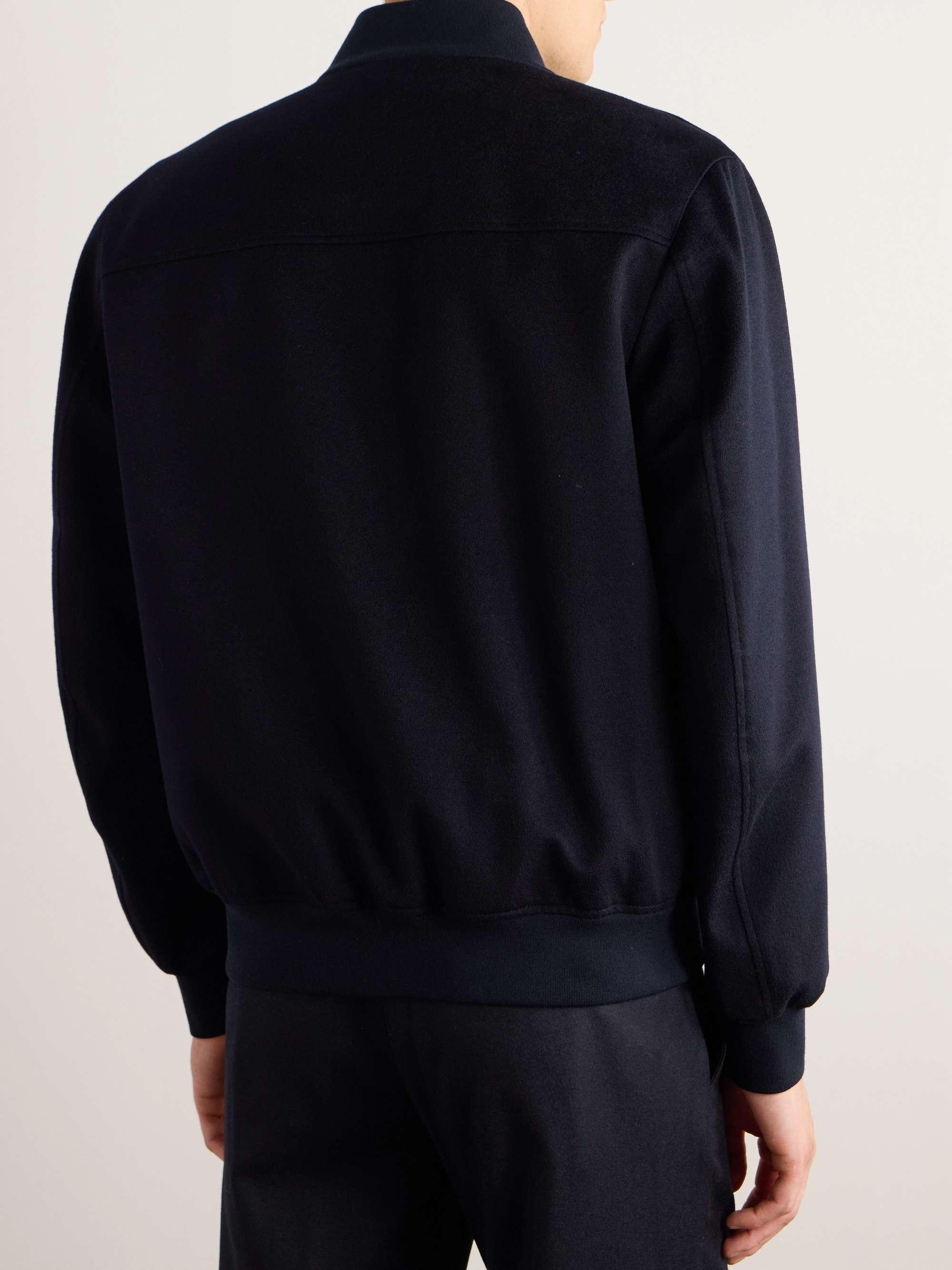 LP IVY Cashmere-Felt Bomber Jacket view