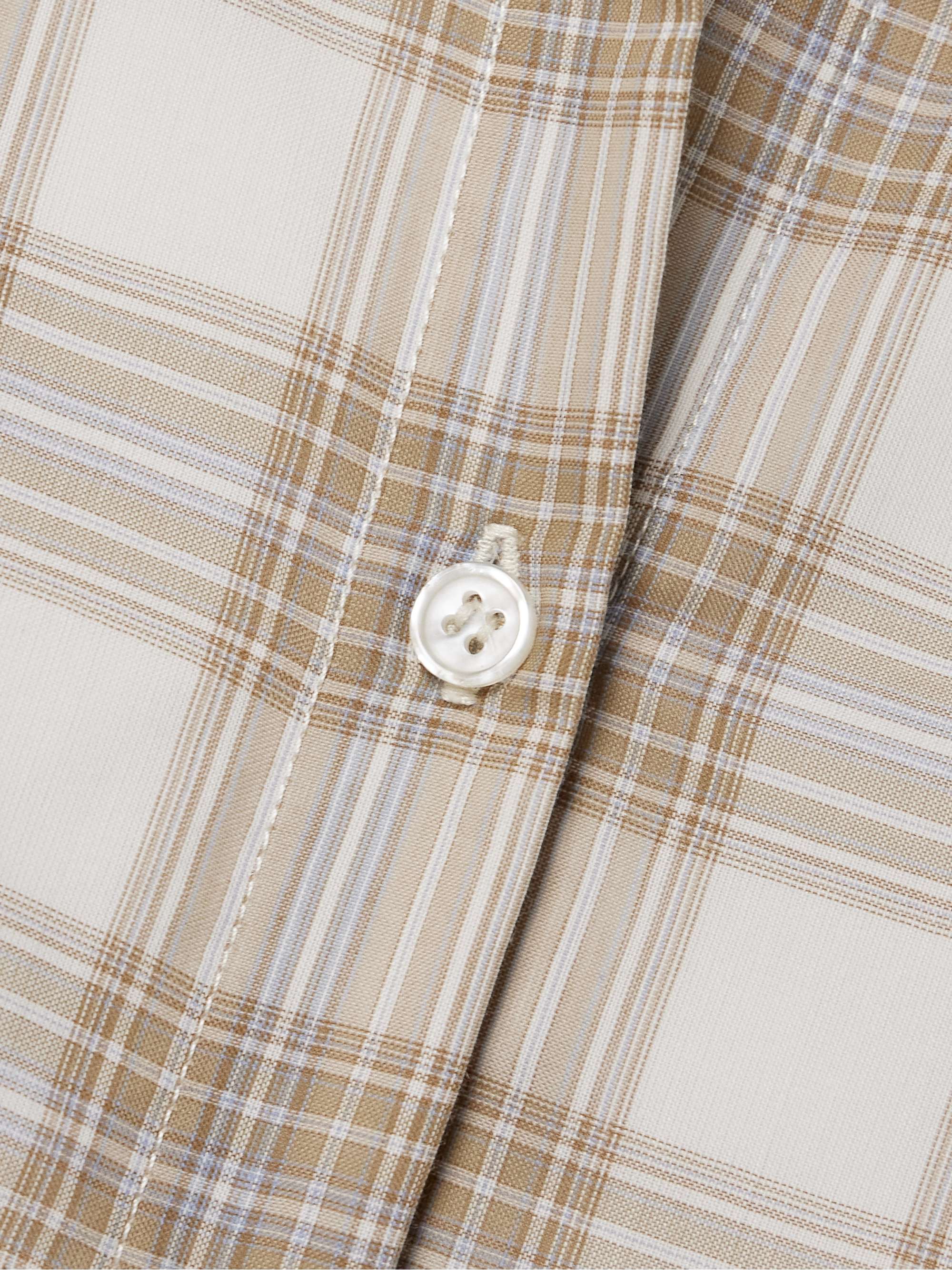 Chloé checked voile shirt view