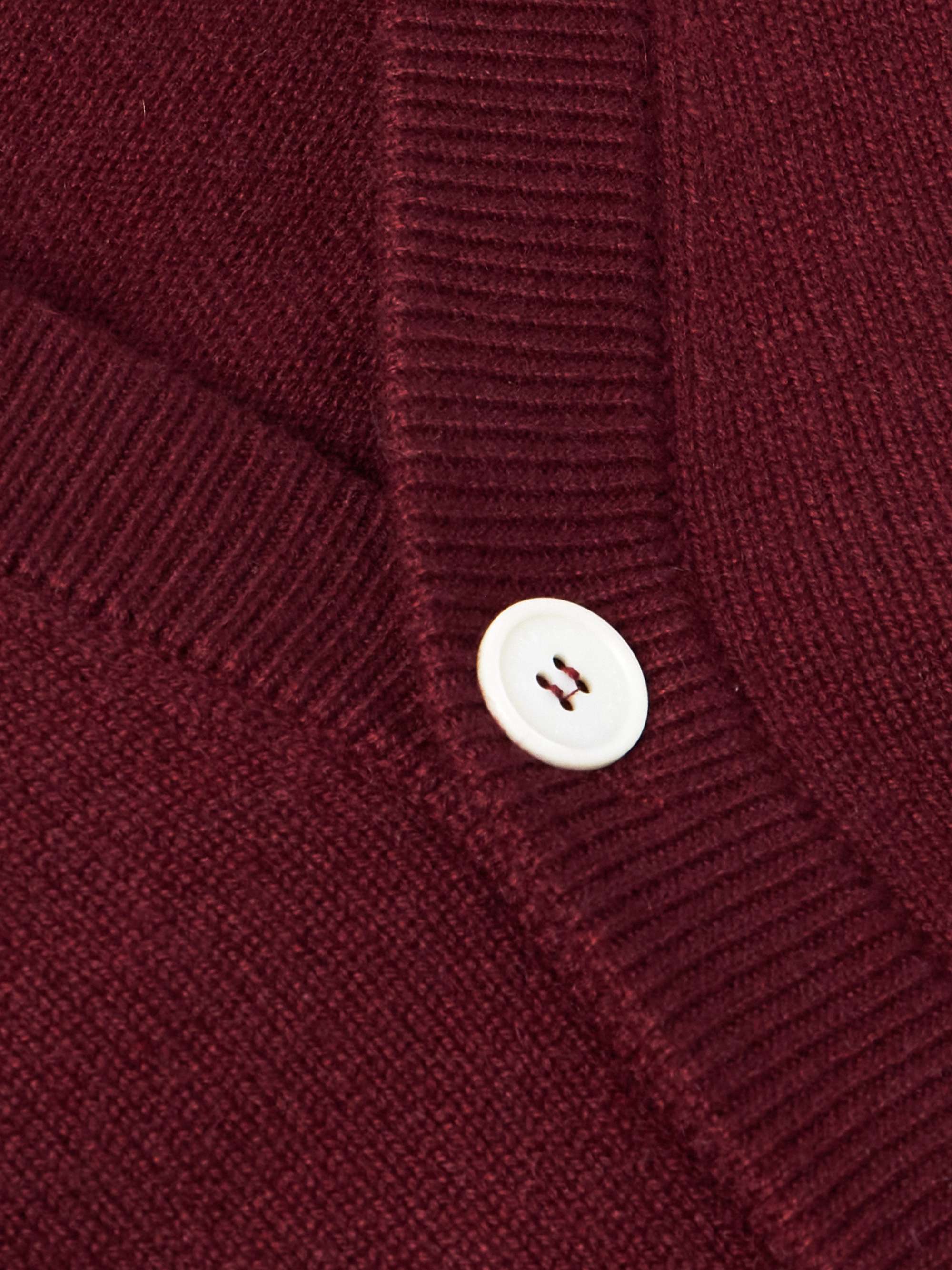 Slim-Fit Cashmere Cardigan view