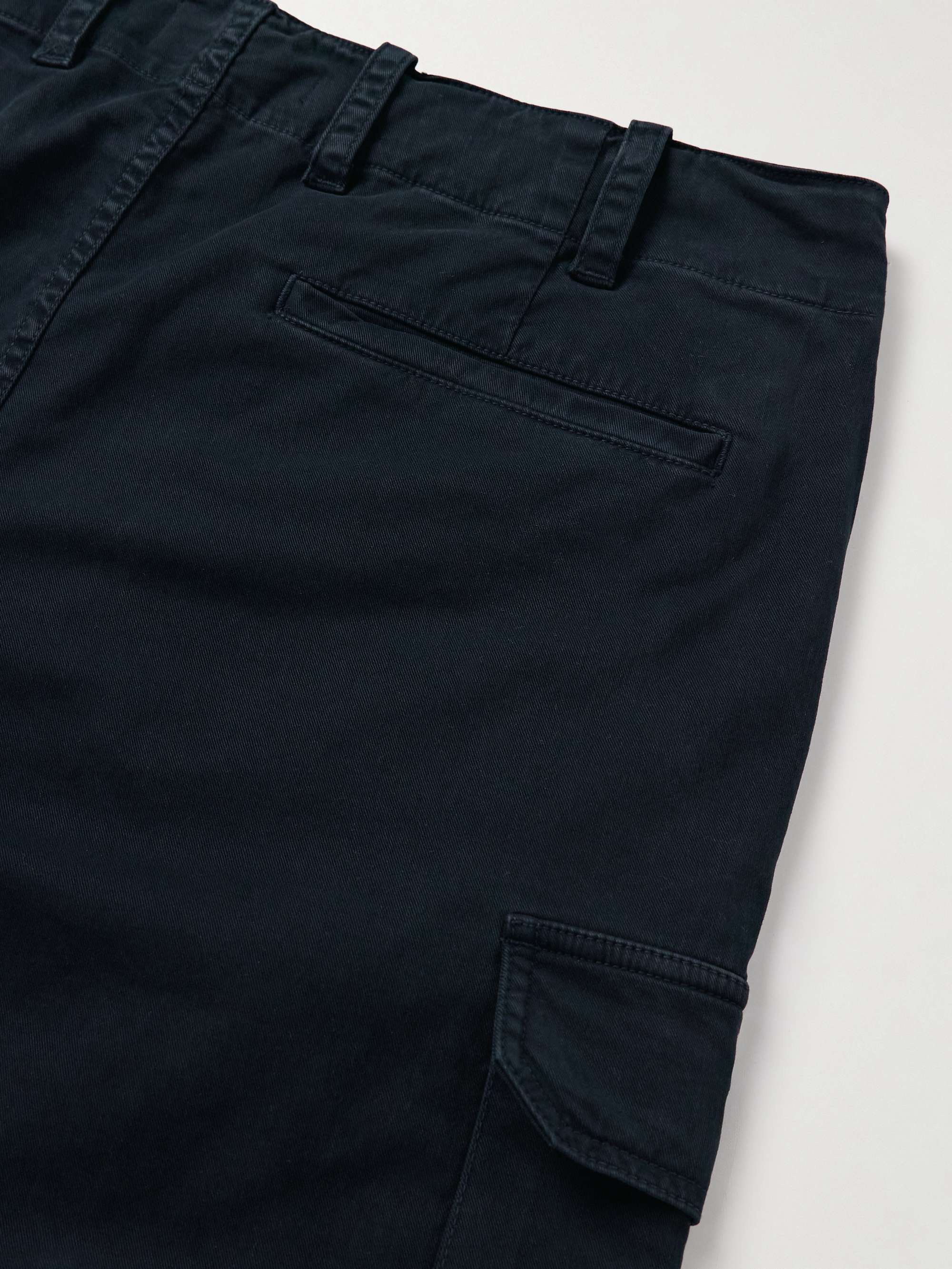 Friedman Straight-Leg Cotton-Blend Twill Cargo Trousers view