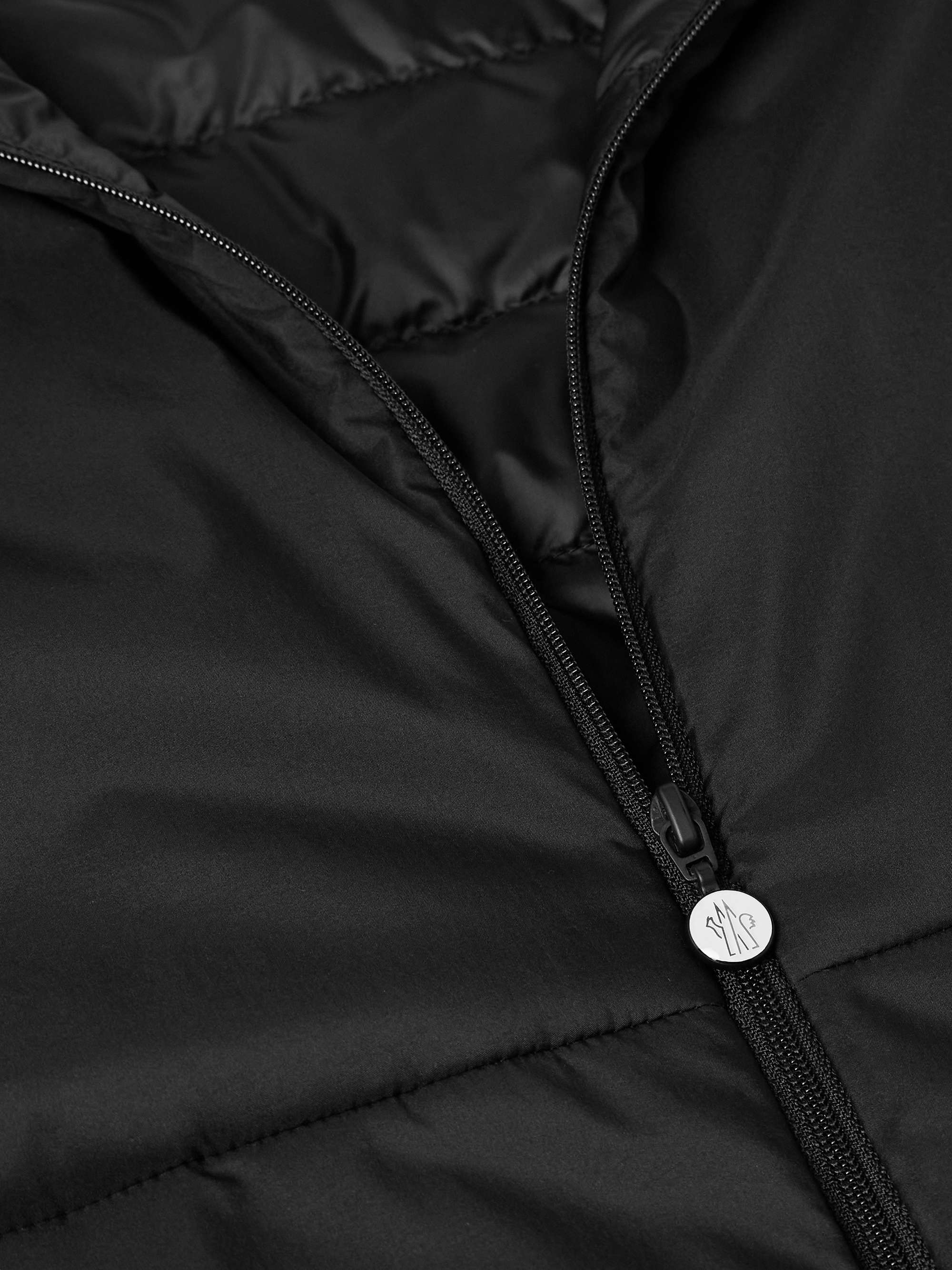 Monteynard Logo-Appliquéd Nylon Hooded Down Jacket view