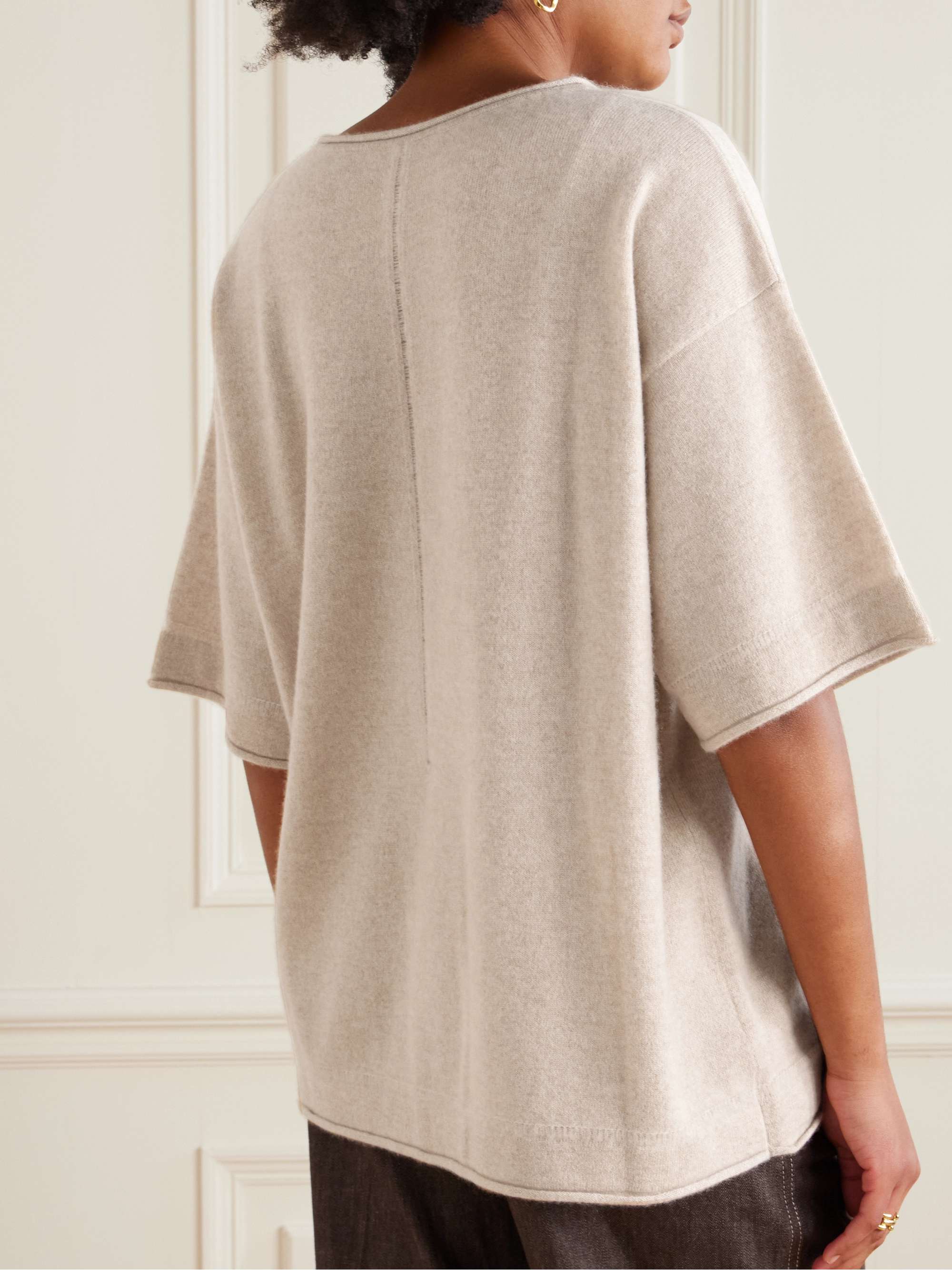 Cashmere T-shirt view