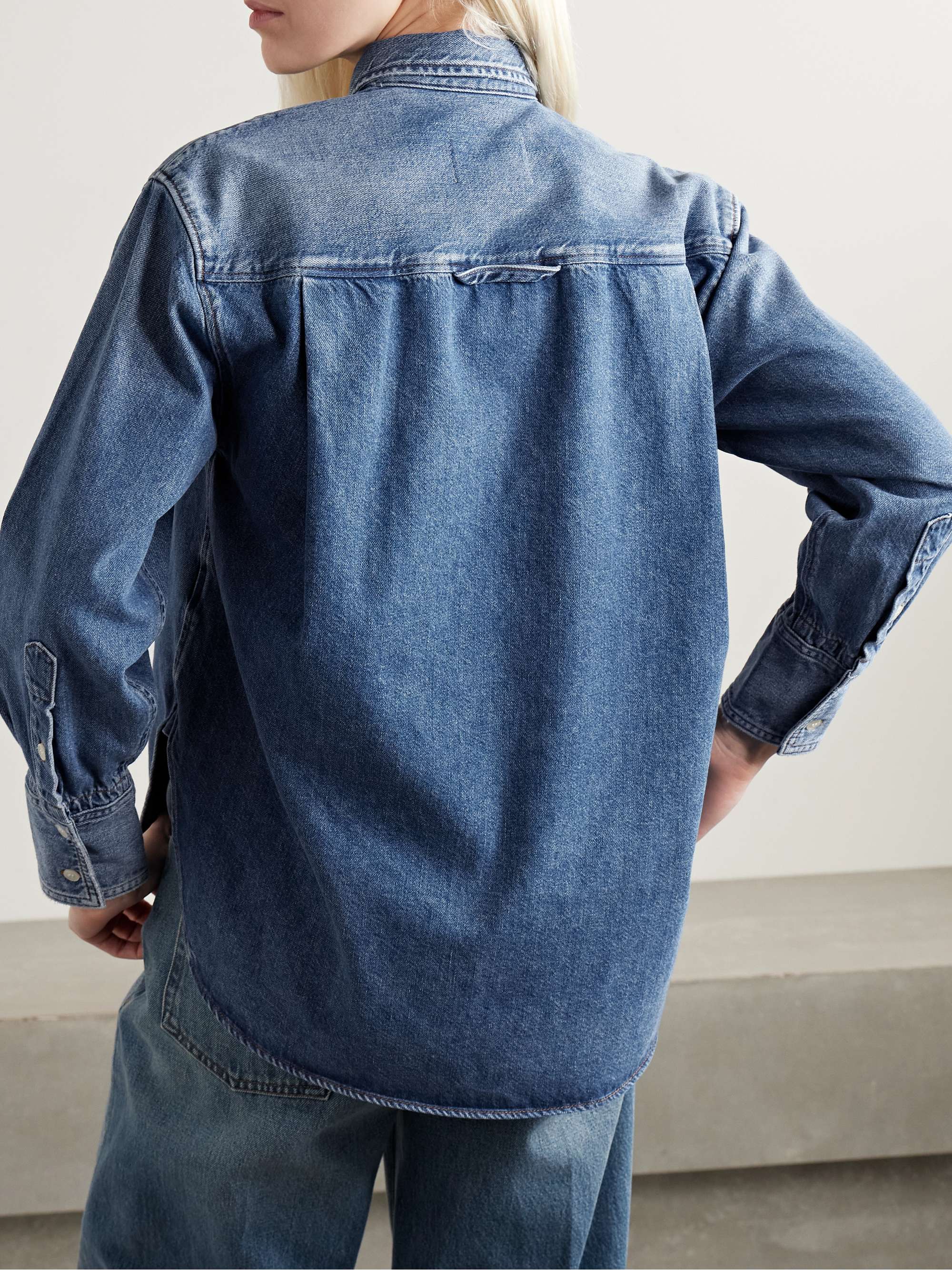 + Argent Harris denim shirt view