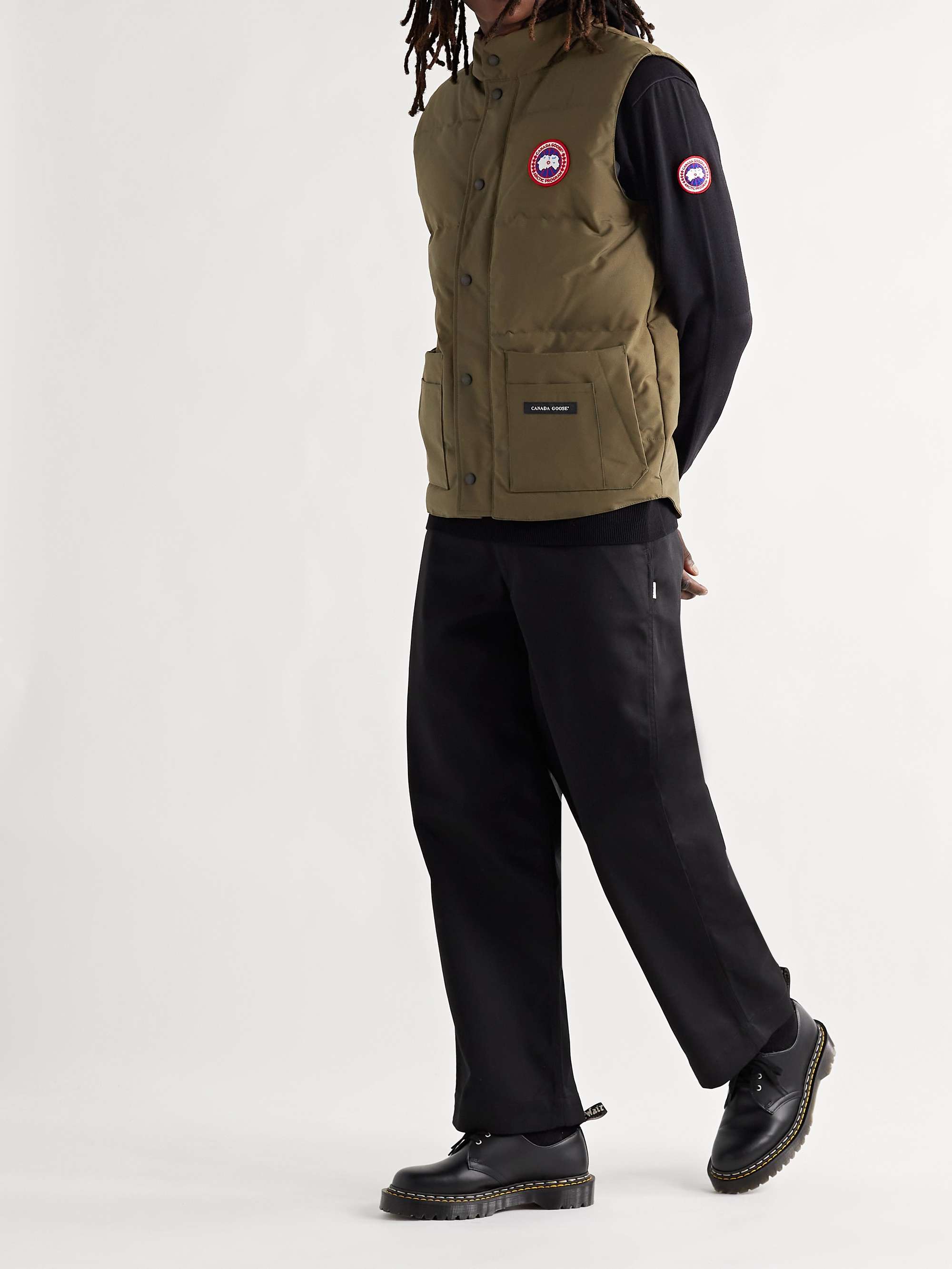 Slim-Fit Freestyle Crew Quilted Arctic Tech Down Gilet view