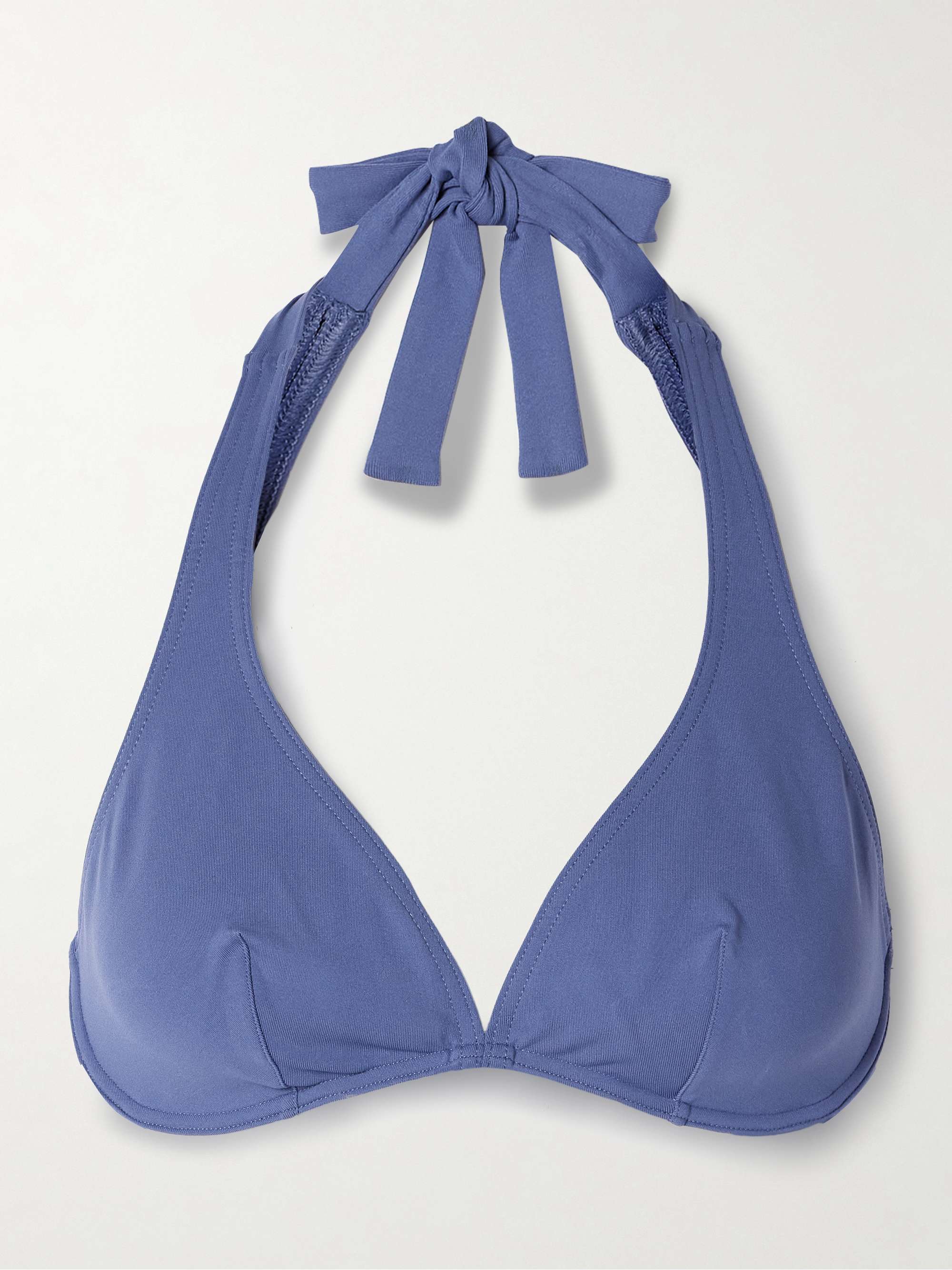 Les Essentiels Initiale bandeau bikini top view