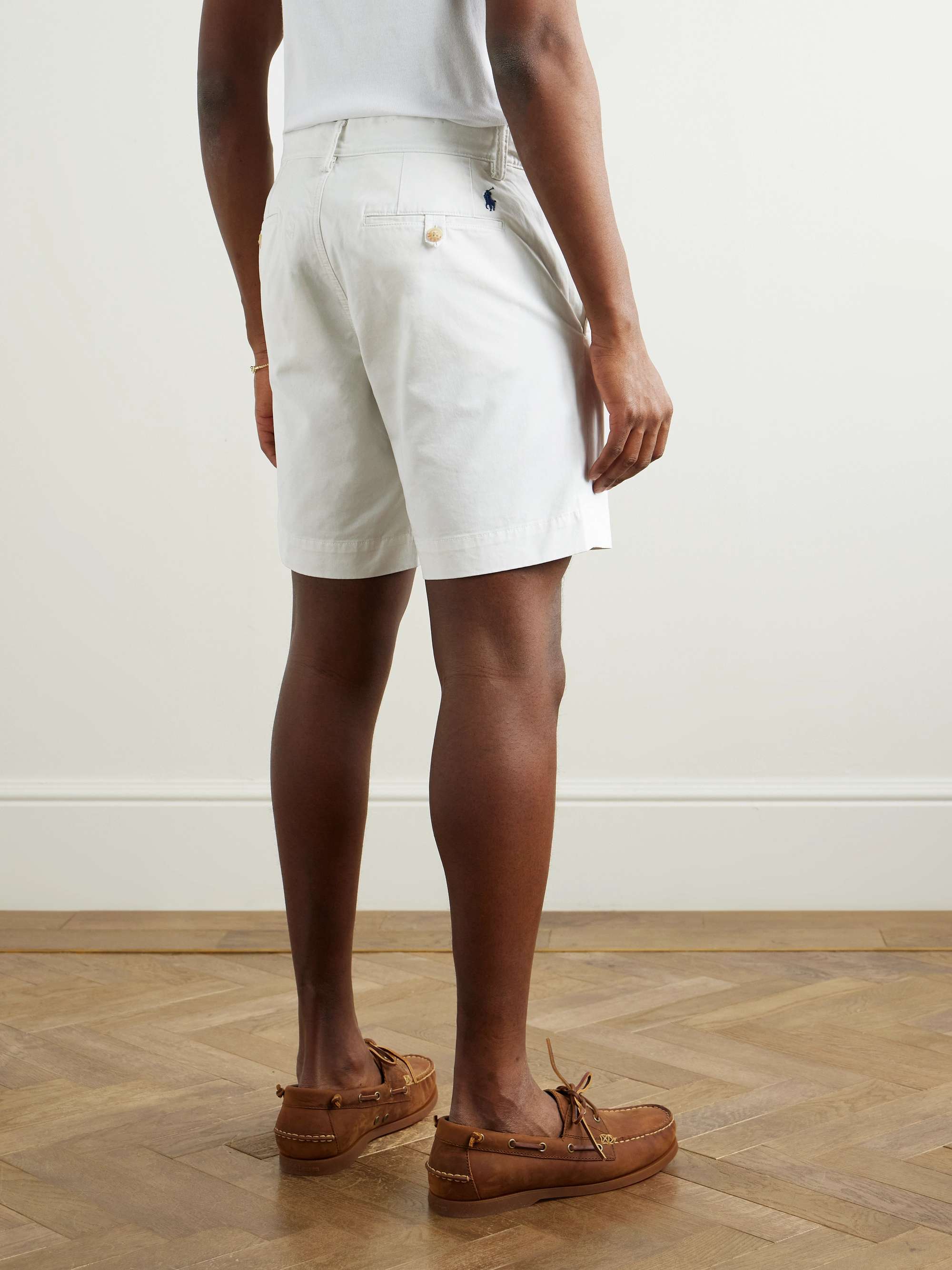 Bedford Slim-Fit Cotton-Blend Twill Shorts view