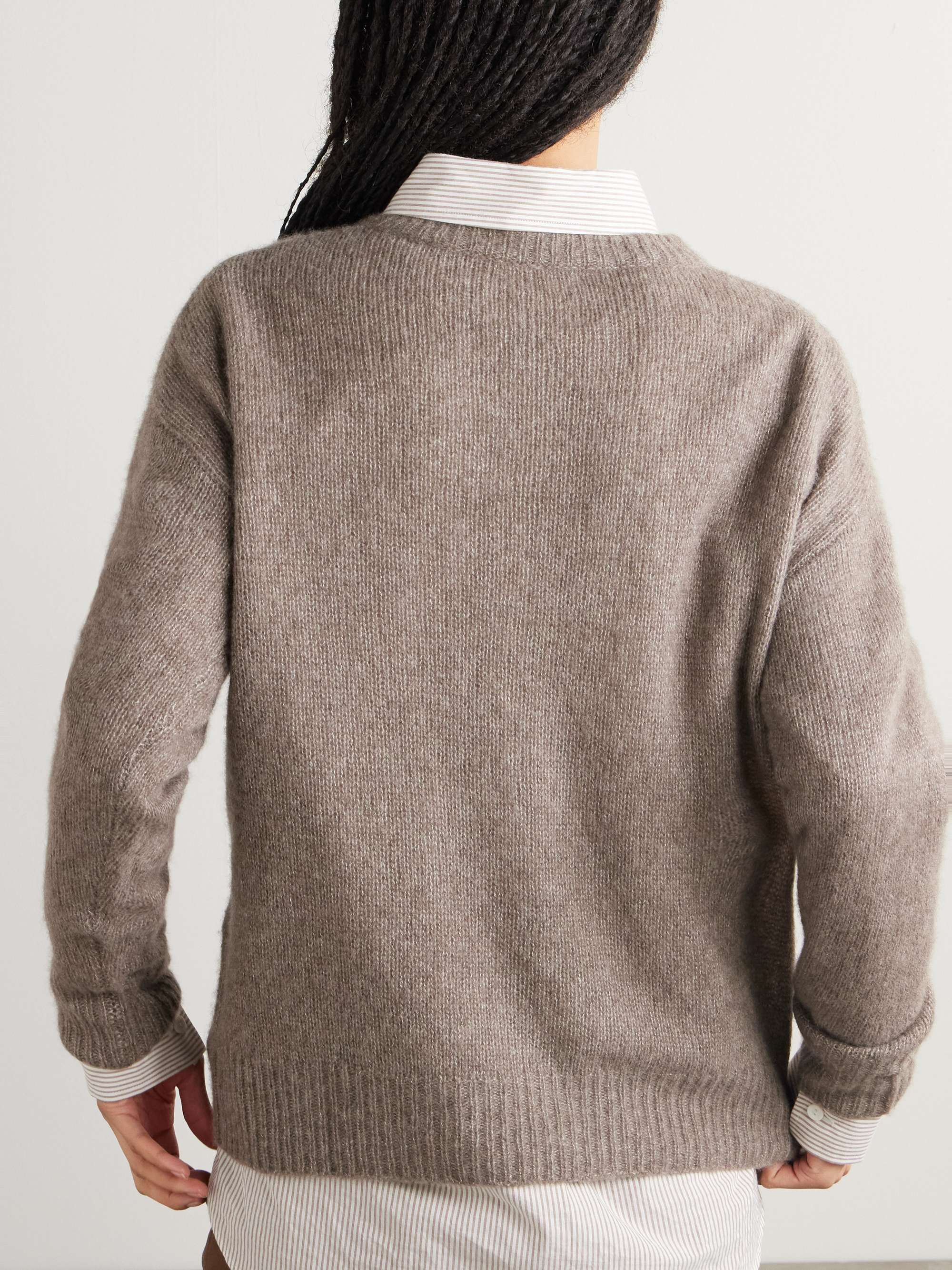 Lova cashmere and silk-blend sweater view