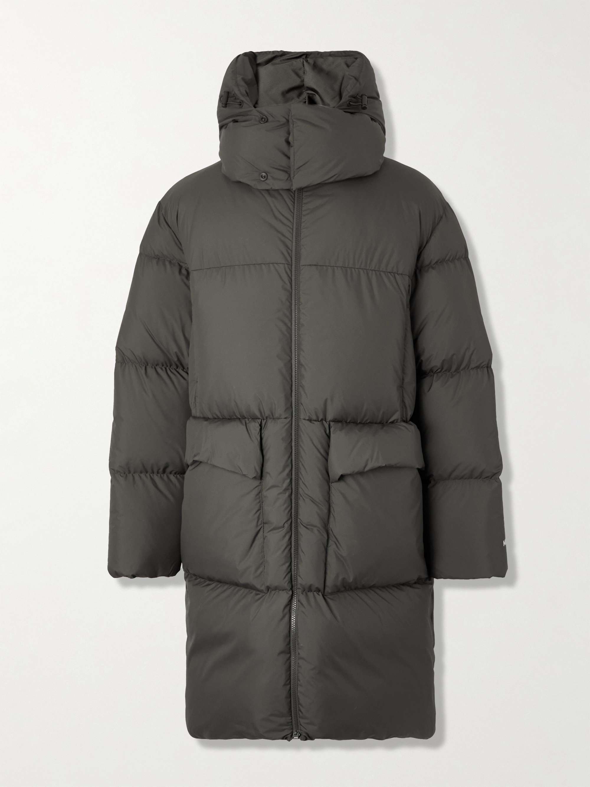 2 Moncler 1952 Canvey Quilted Shell Hooded Down Parka view