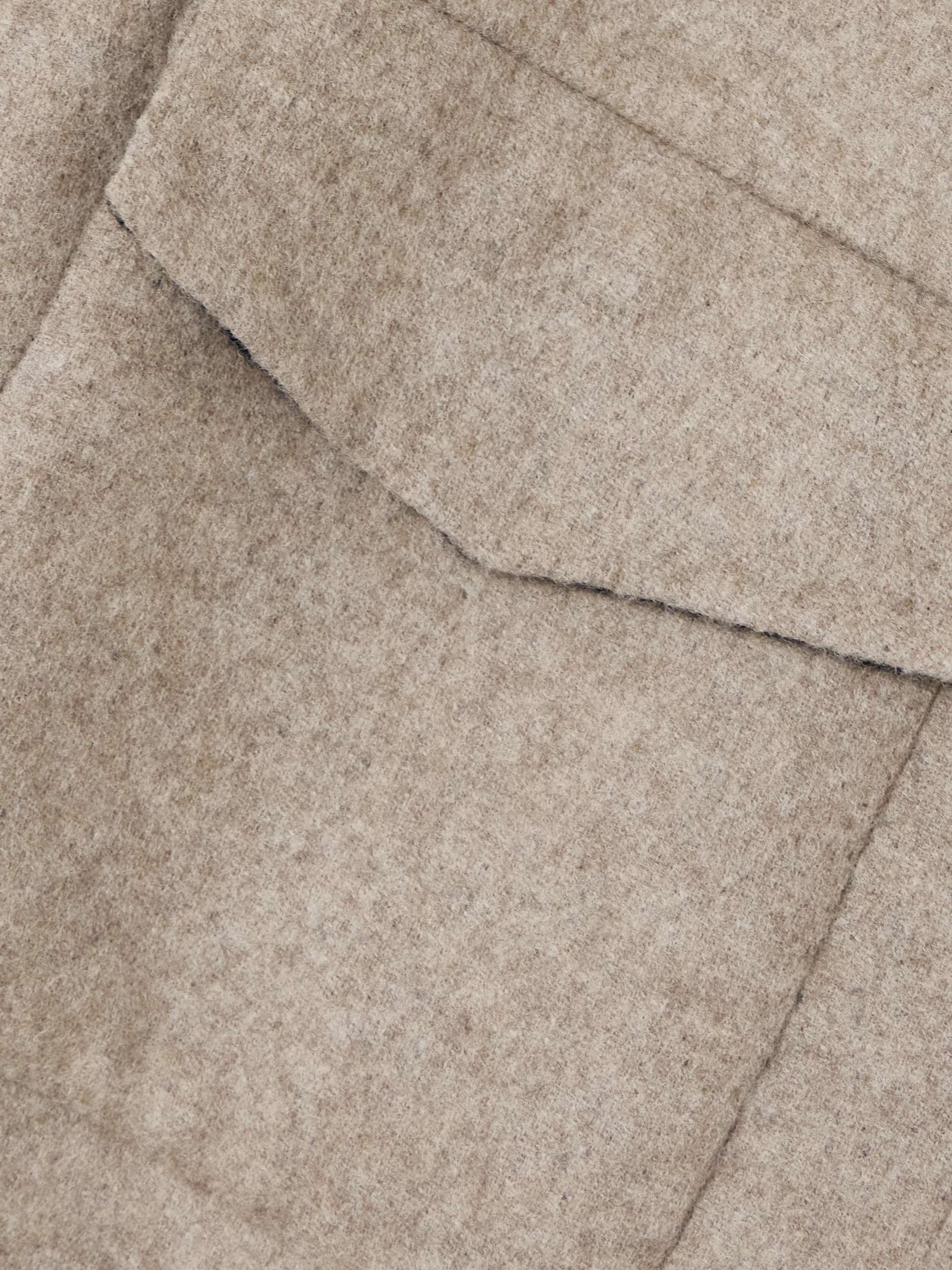 Wool-flannel vest view