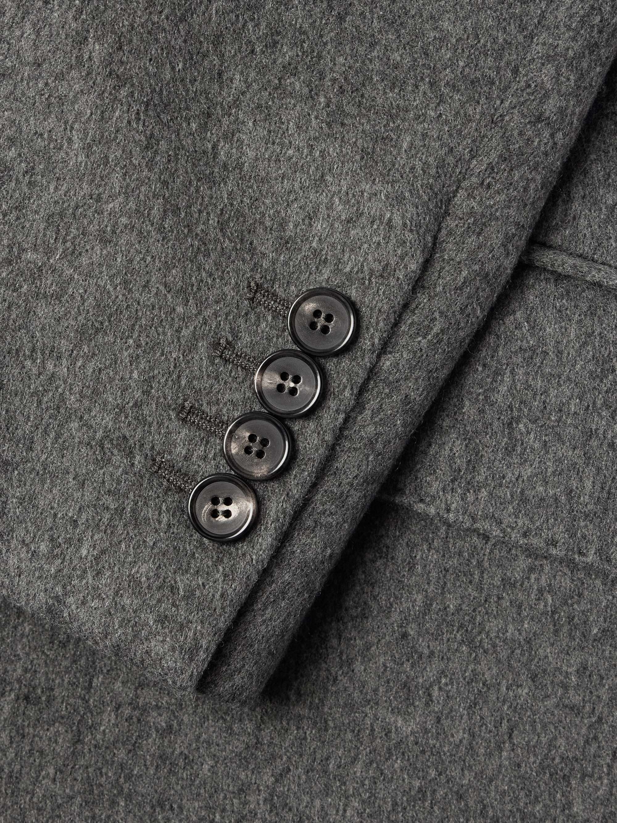 Martingala Suede-Trimmed Storm System® Cashmere Coat view