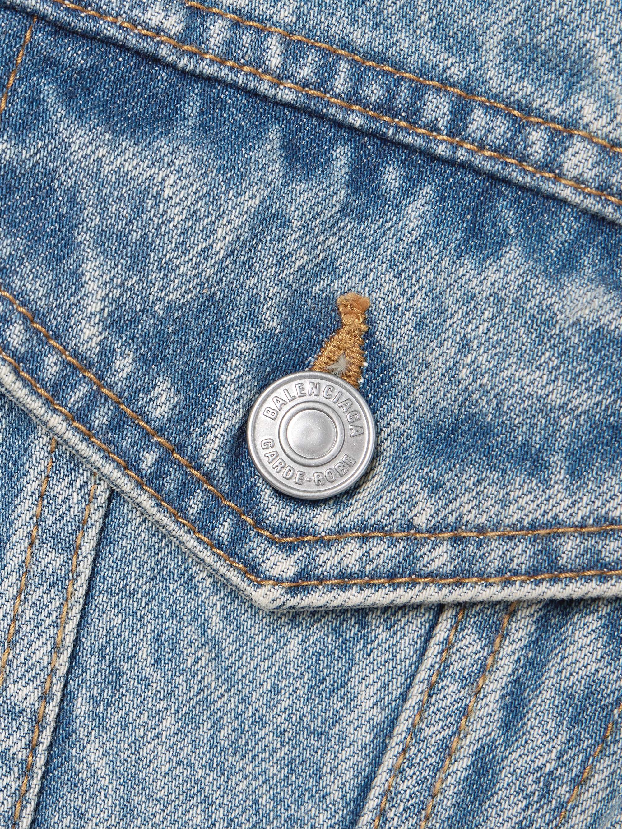 Hourglass oversized denim jacket view