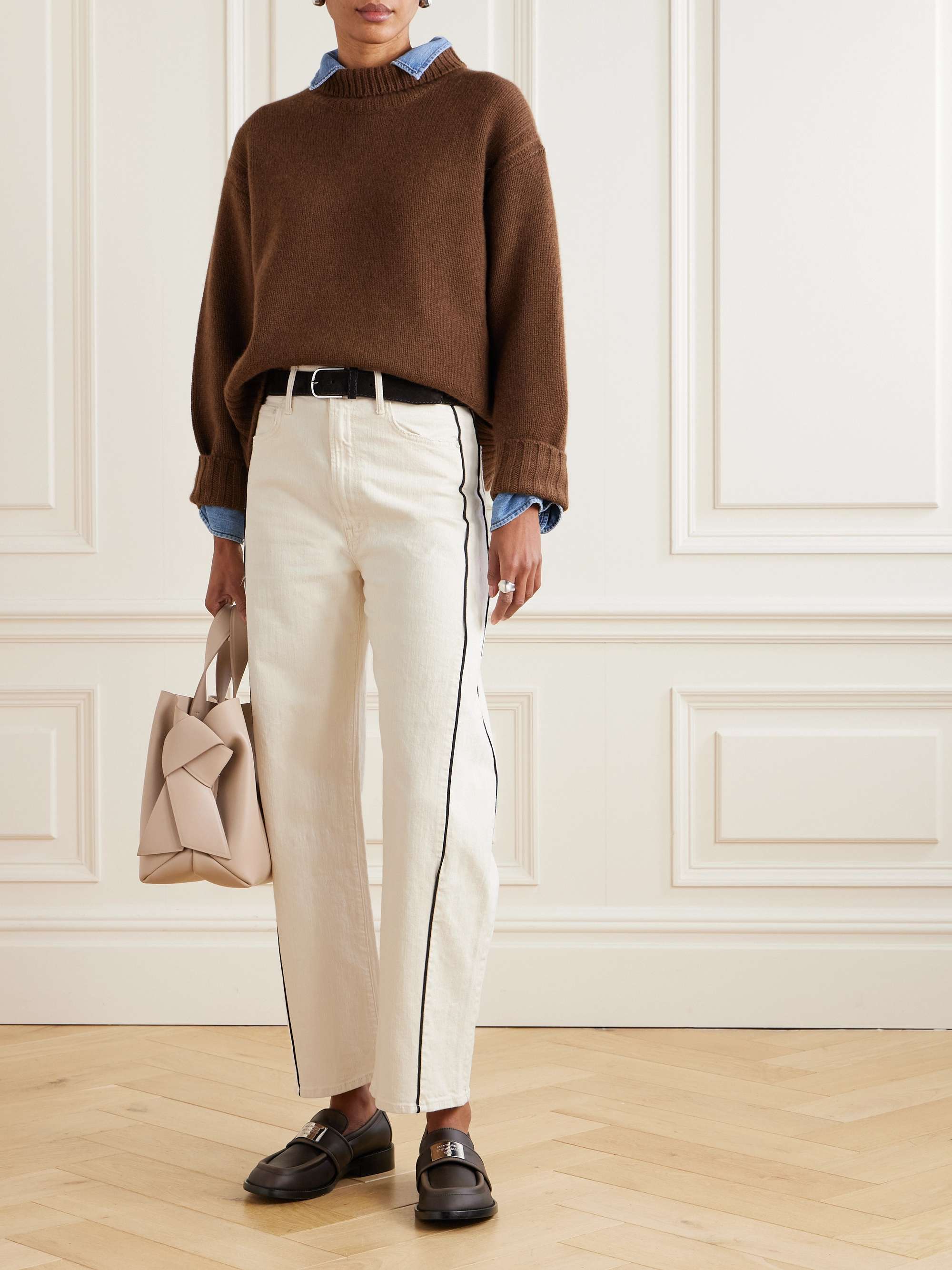 The Half Pipe high-rise barrel-leg jeans view