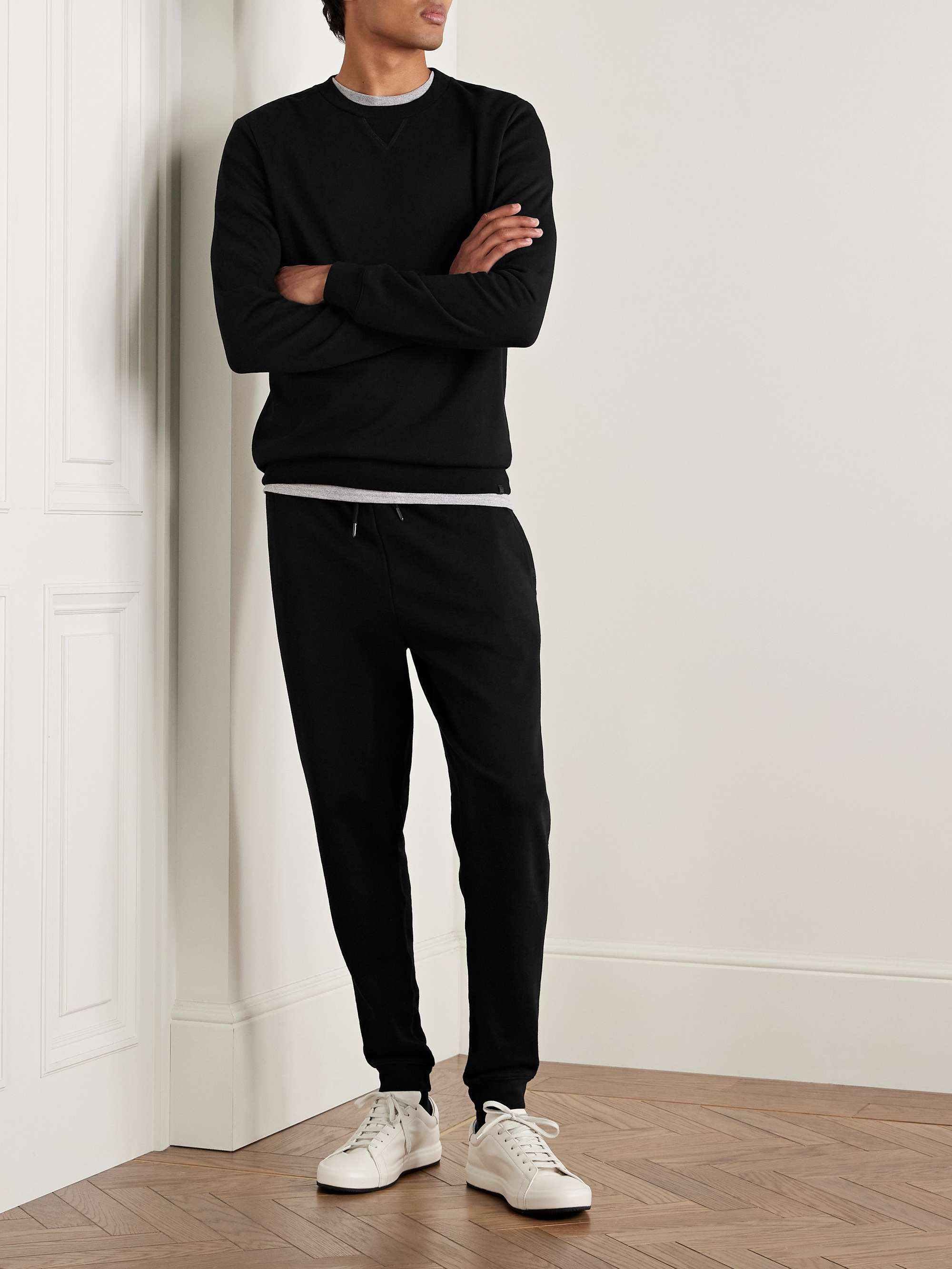 Quinn Cotton and Modal-Blend Jersey Sweatshirt view