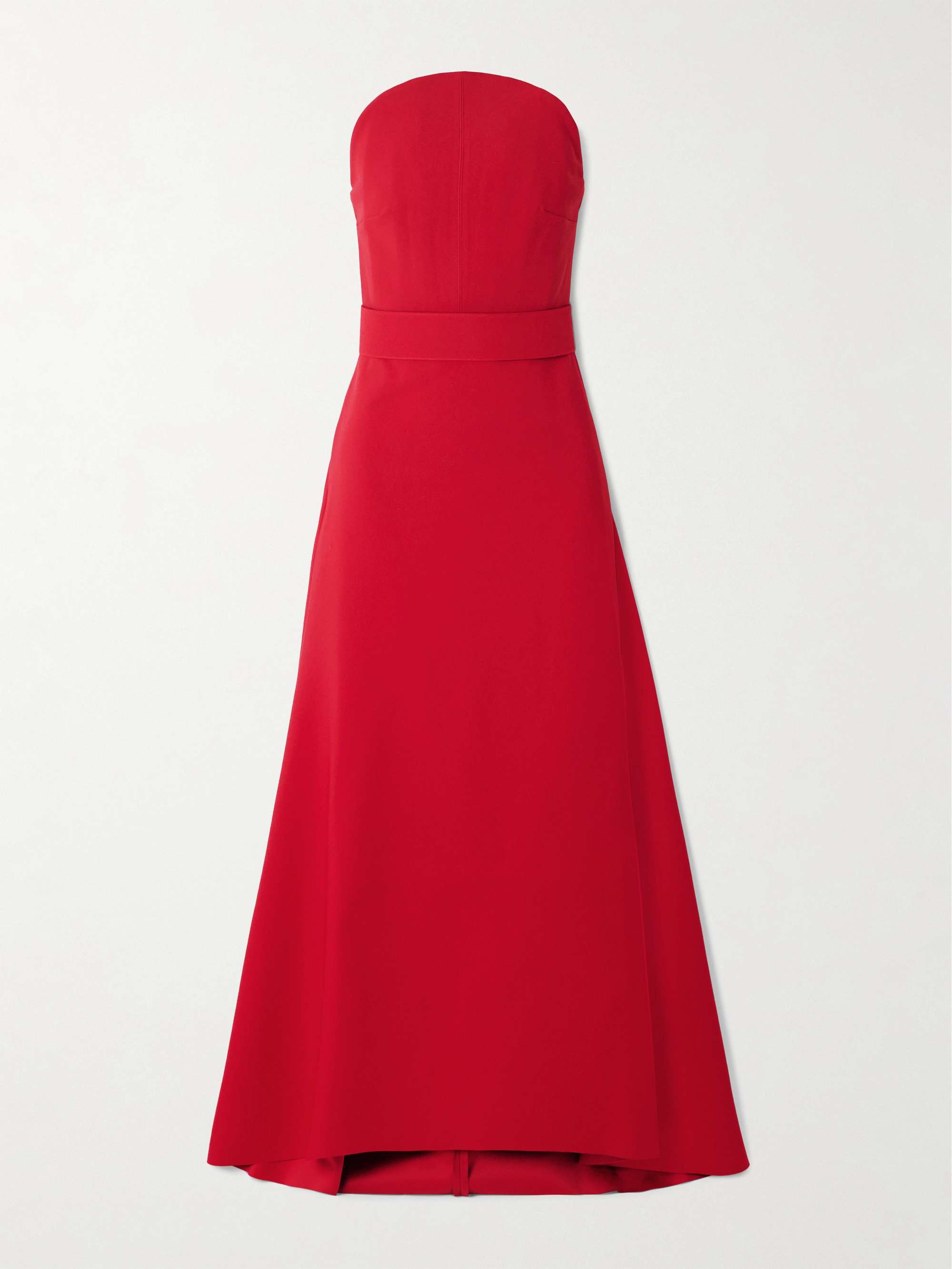 Ember belted crepe maxi dress view