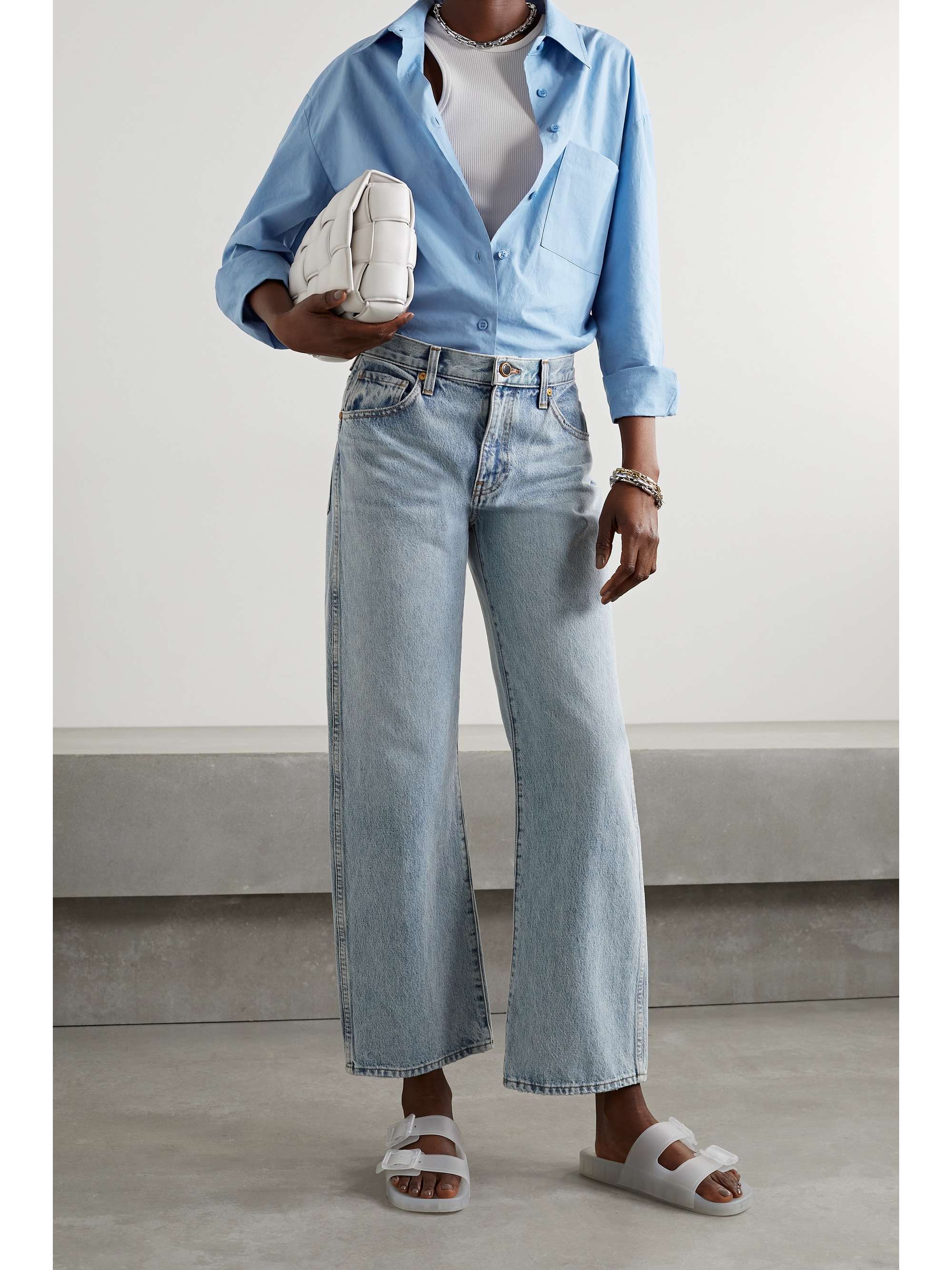 Lui organic cotton-poplin shirt view