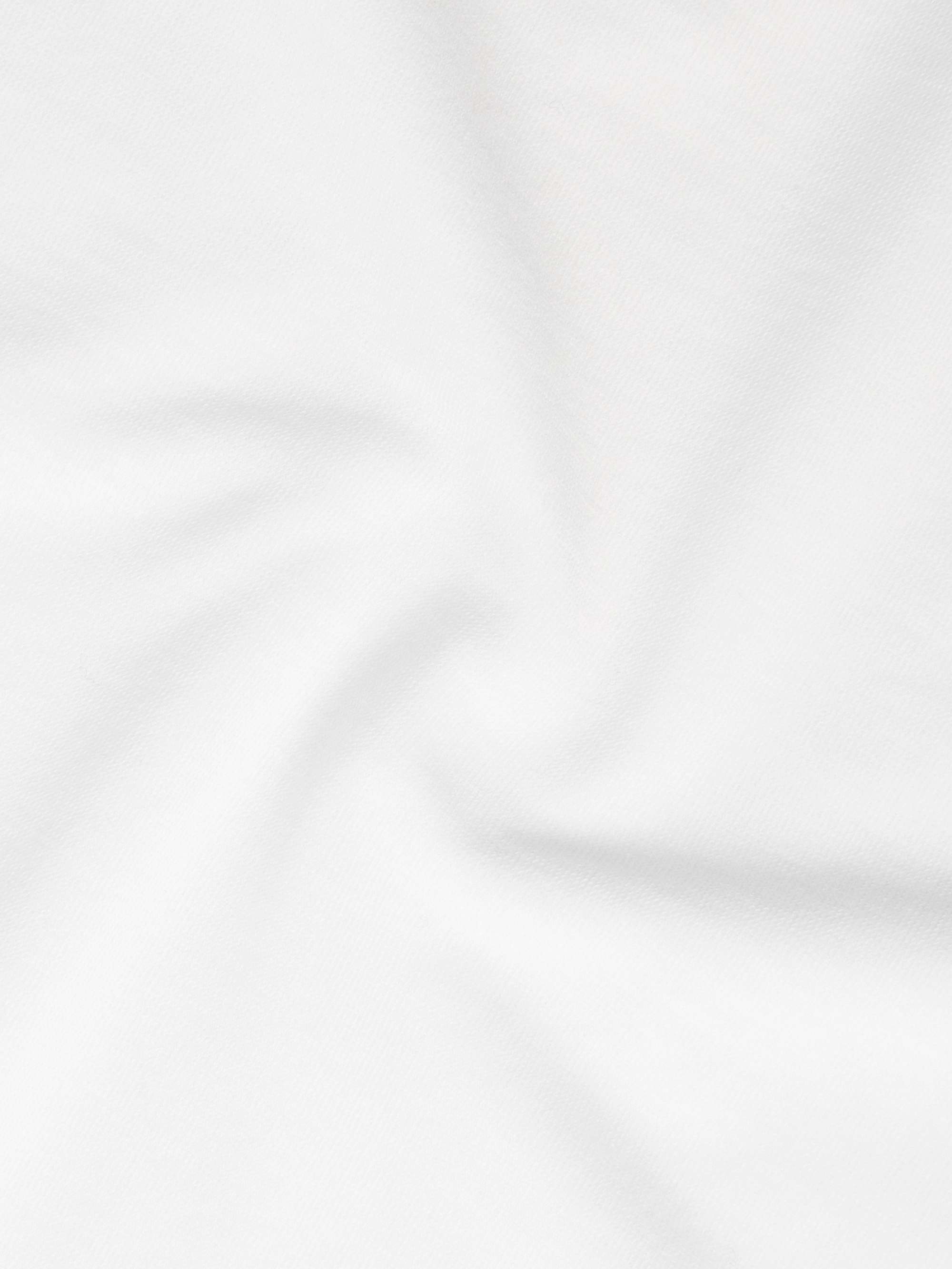 Zanone Slim-Fit Cotton-Crepe Polo Shirt view