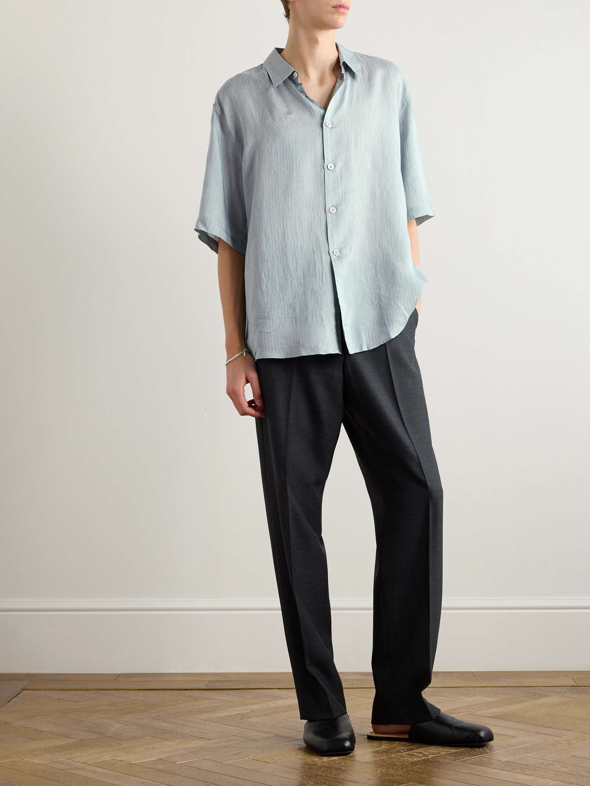 Beyond Striped Woven Shirt view