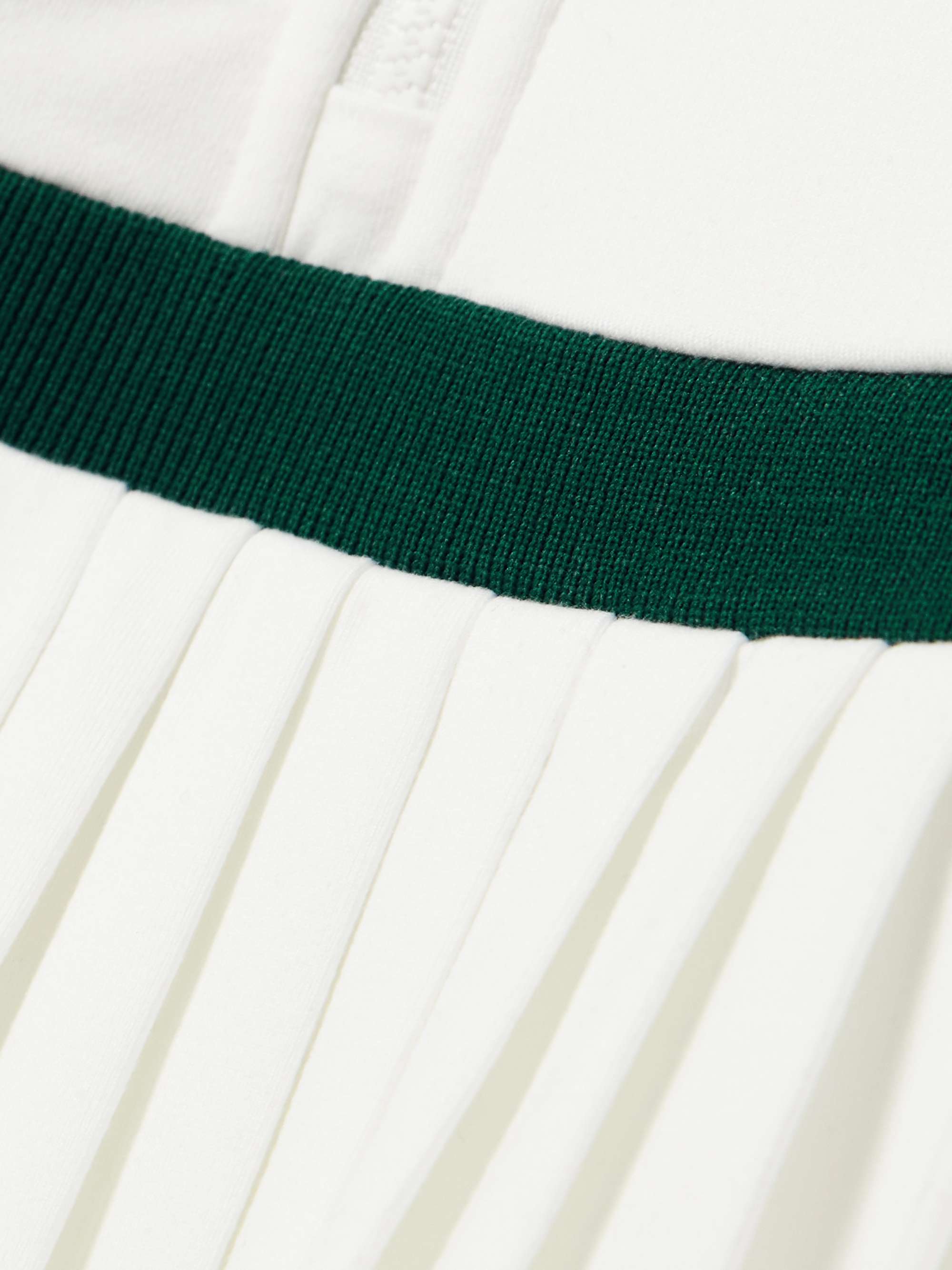 Jane Court pleated stretch-jersey mini dress view