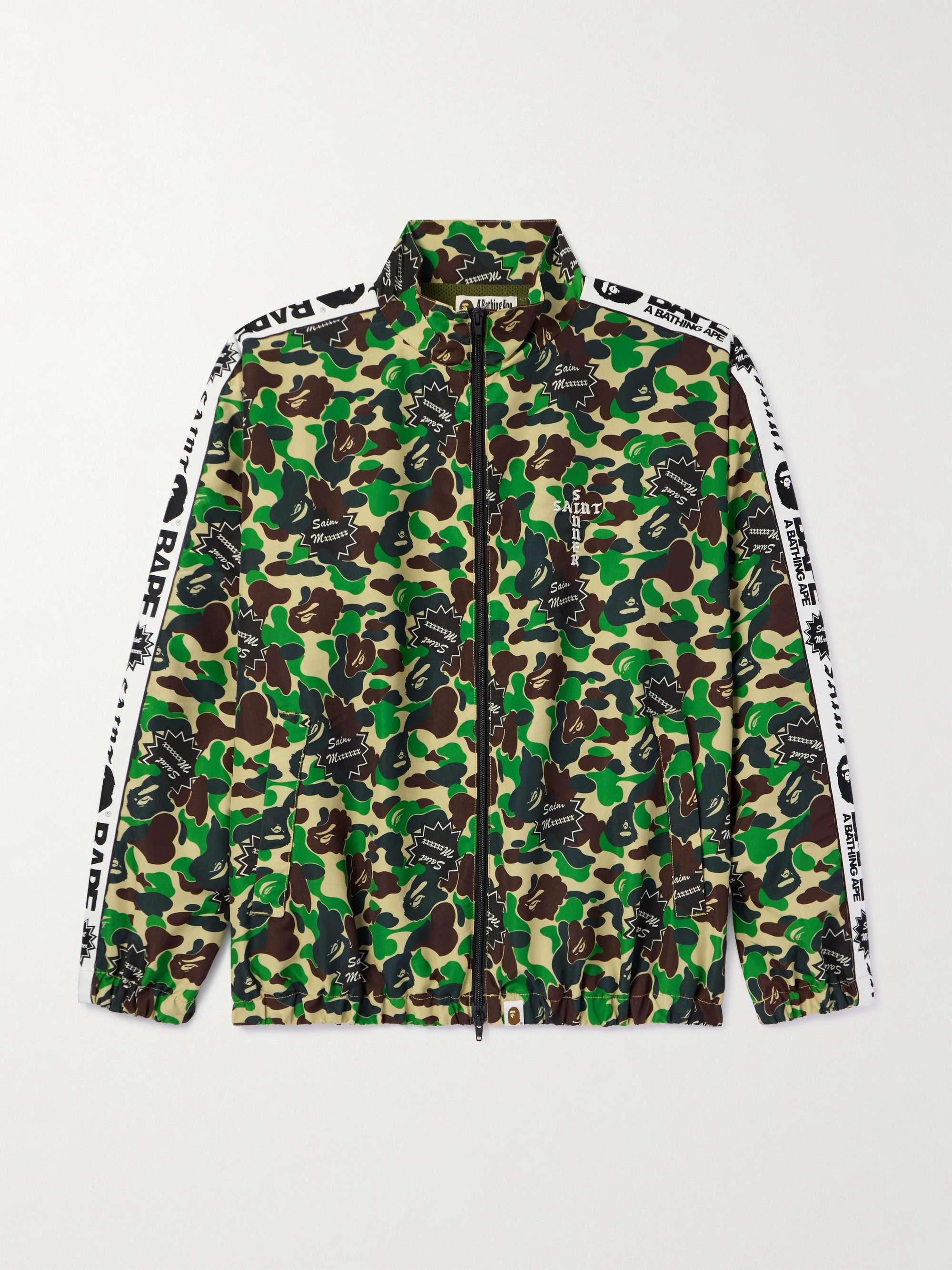 + BAPE® Camouflage-Print Twill Zip-Up Jacket view