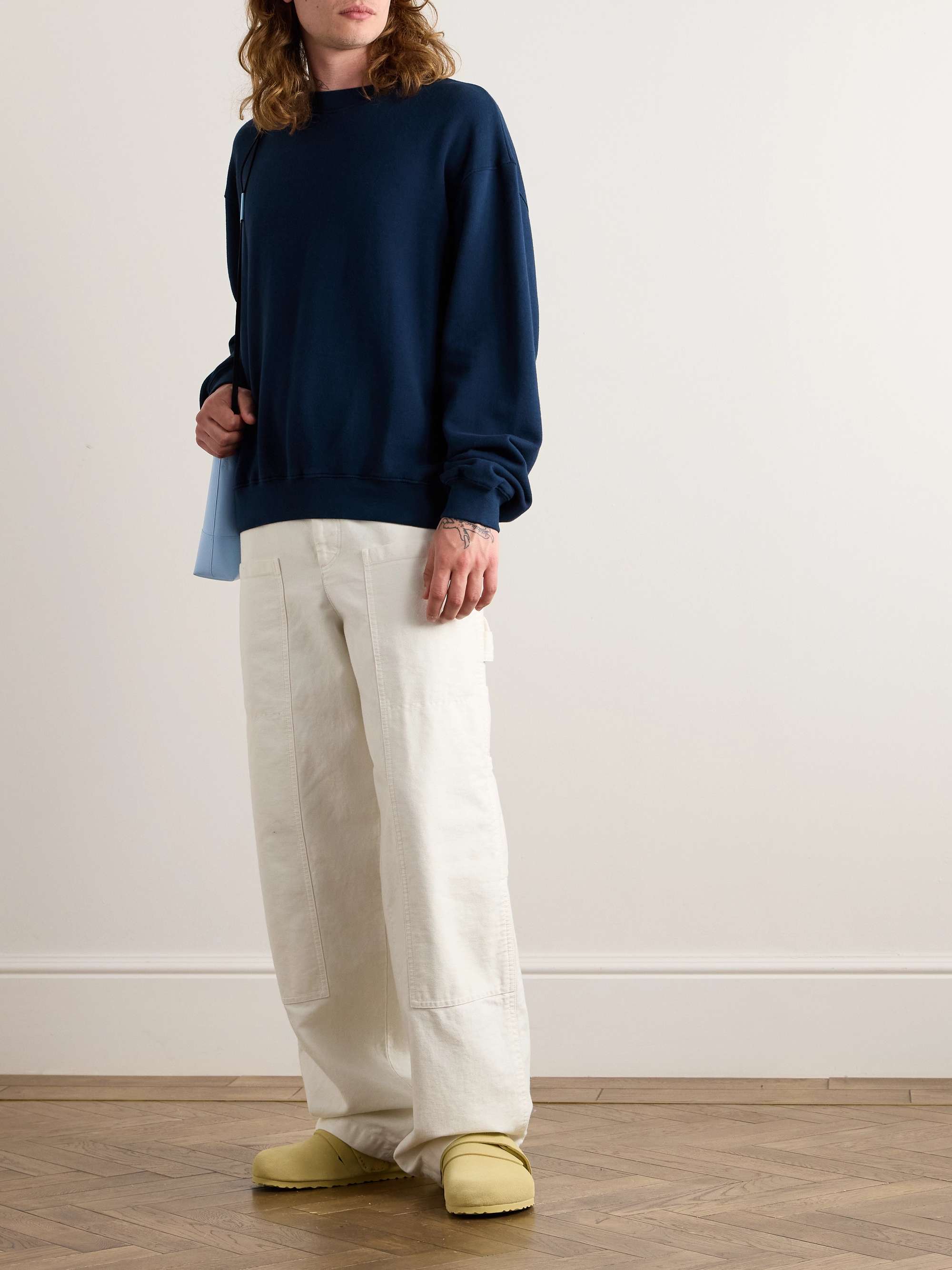 Daily Crew Cotton and Cashmere-Blend Jersey Sweatshirt view