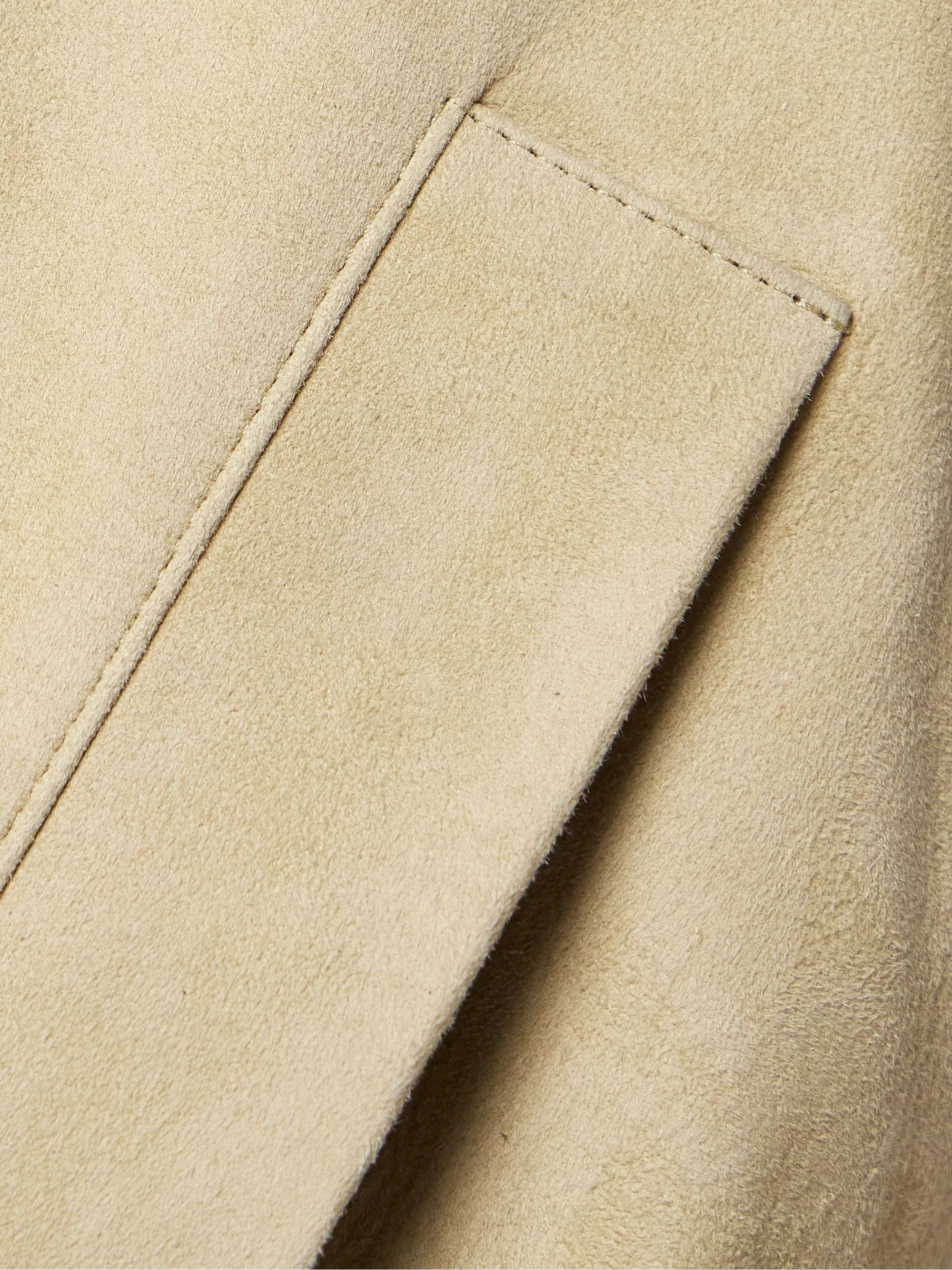 Spence suede bomber jacket view
