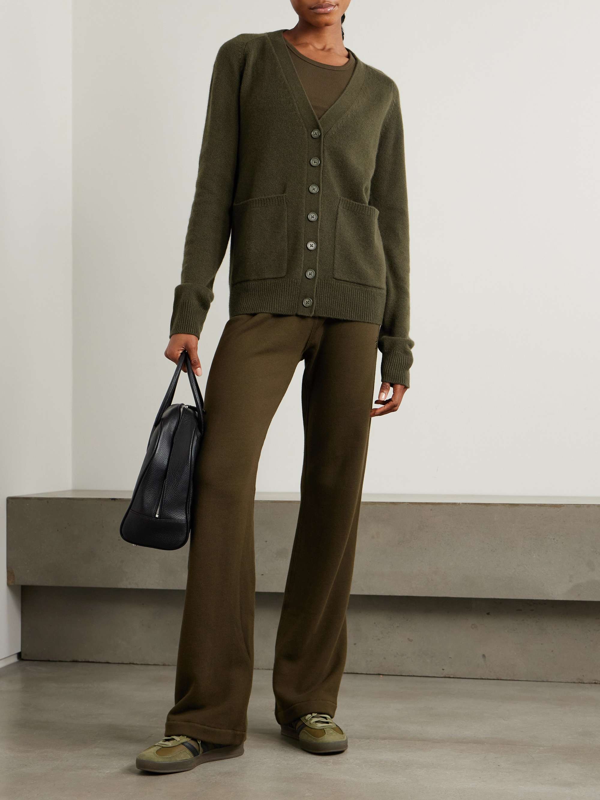 Theodore cashmere cardigan view