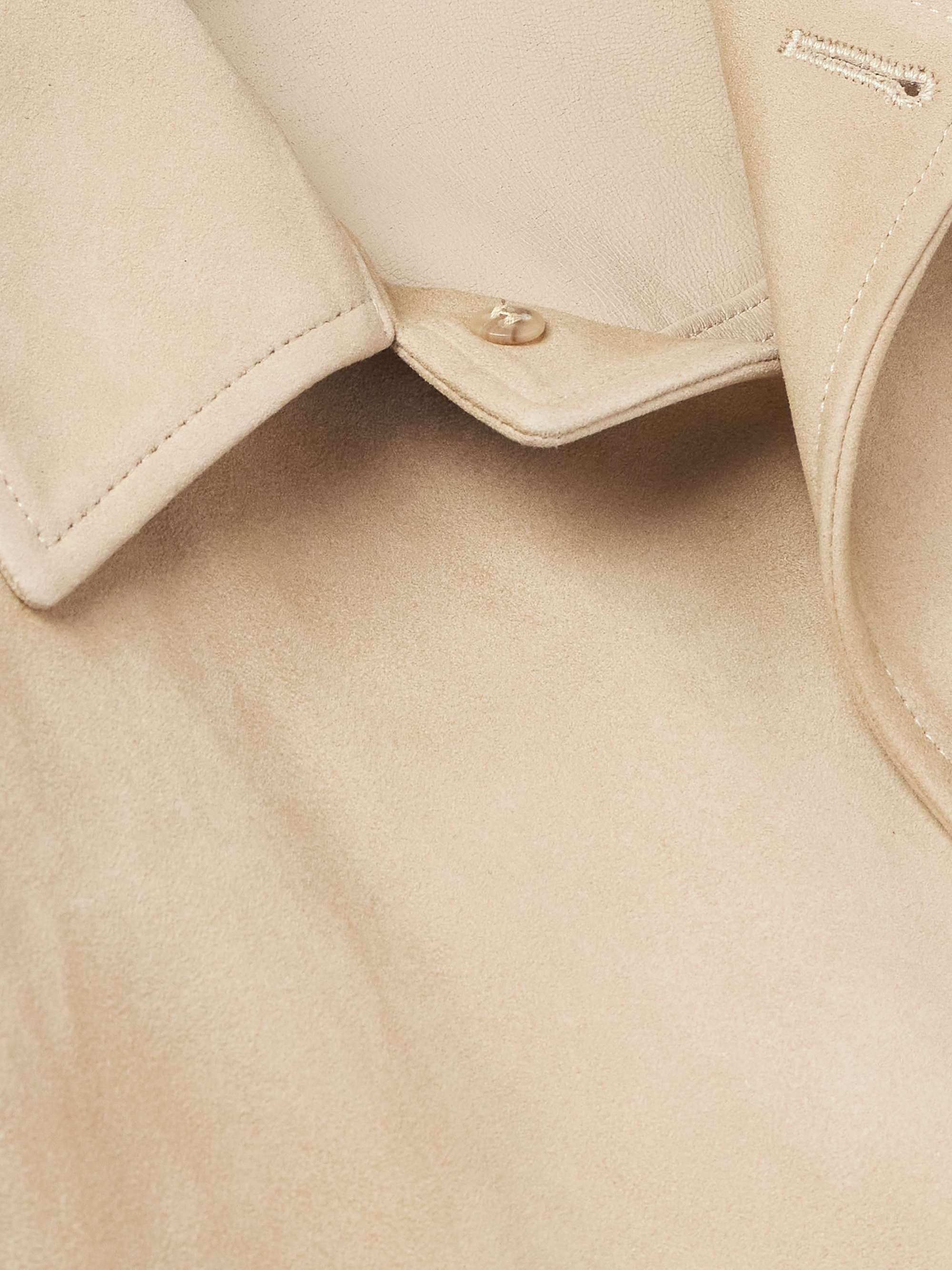 Montedoro Suede Bomber Jacket view
