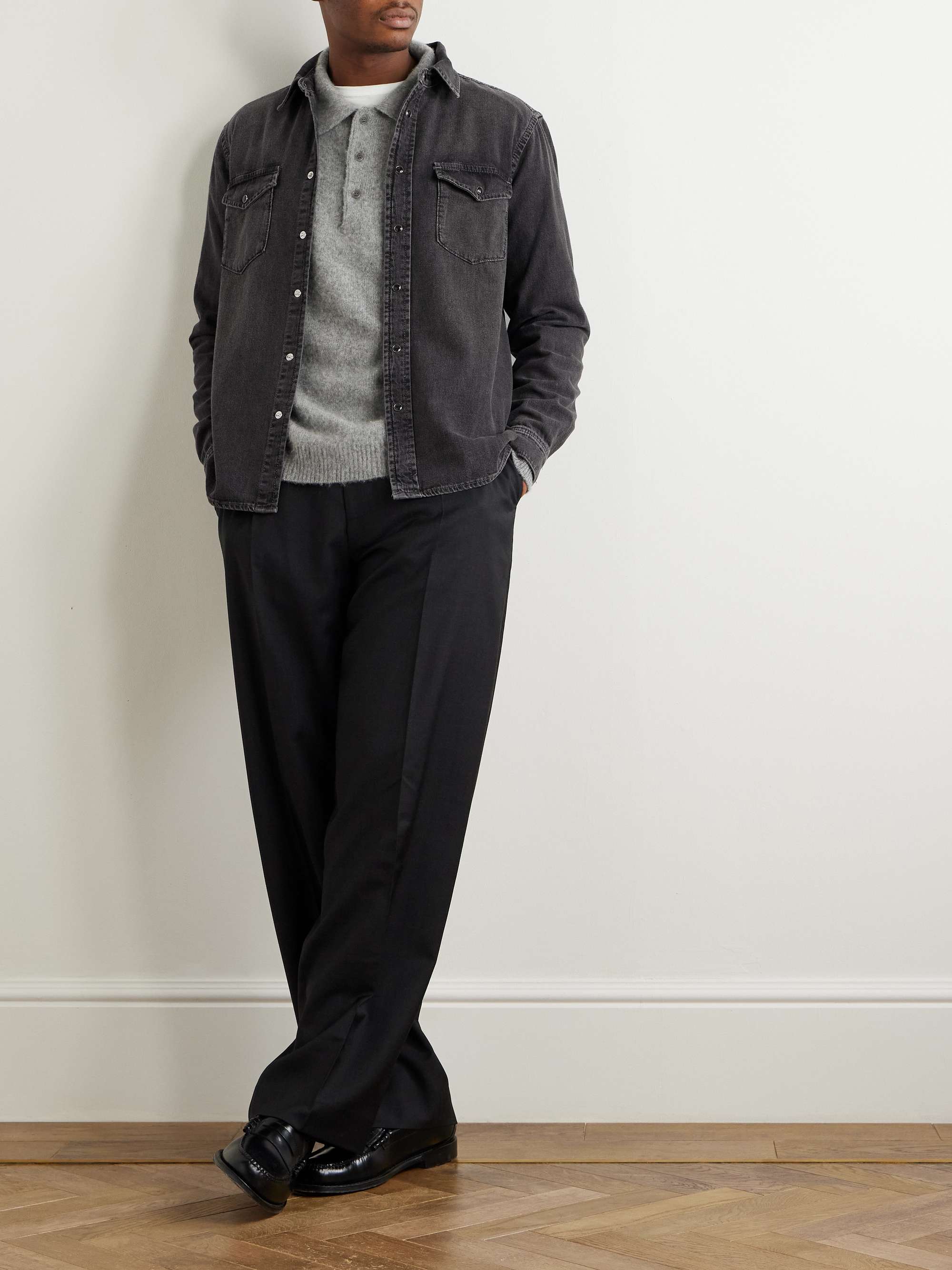 Modern Western Denim Shirt view