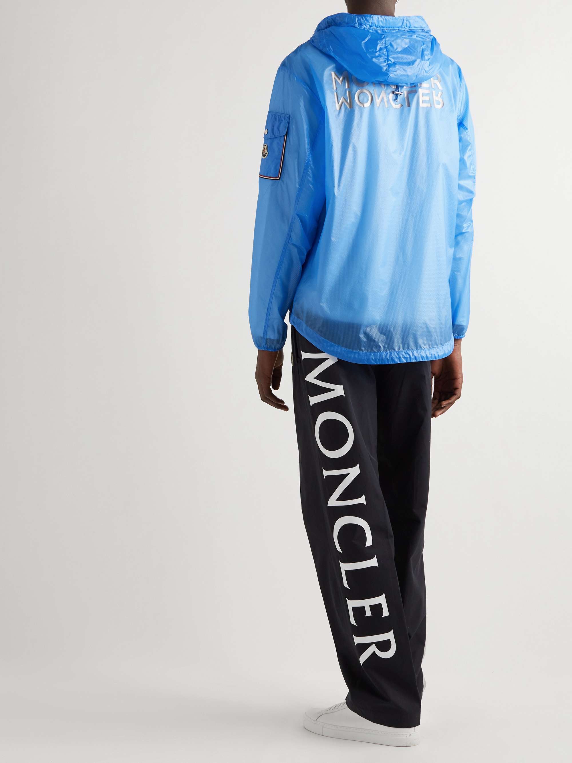 Ebizo Logo-Print Nylon-Ripstop Hooded Jacket view