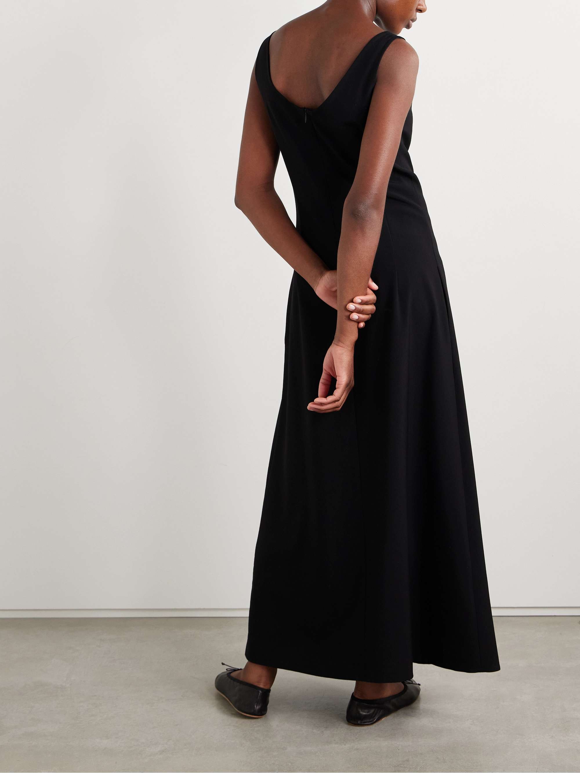 Teza wool maxi dress view