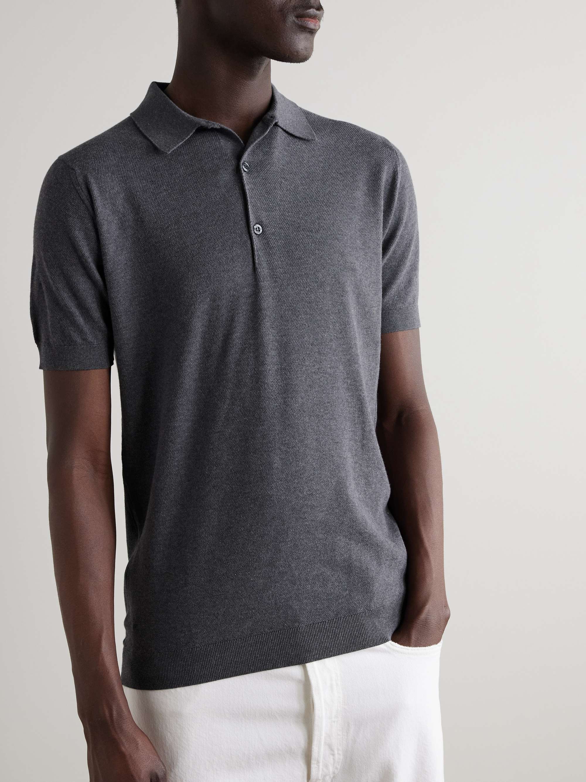 Roth Sea Island Cotton Polo Shirt view