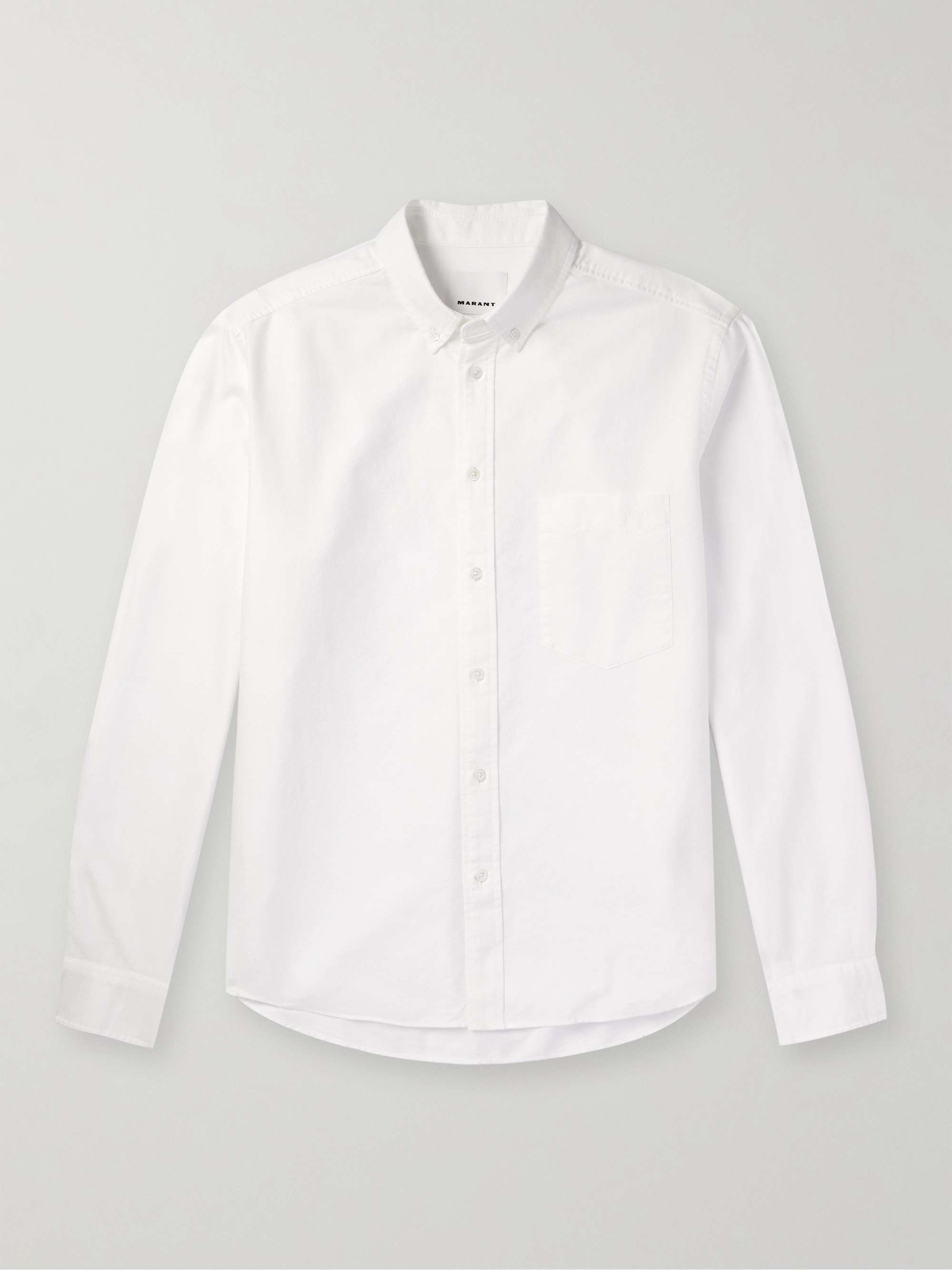 Jasolo Logo-Embroidered Cotton Shirt view