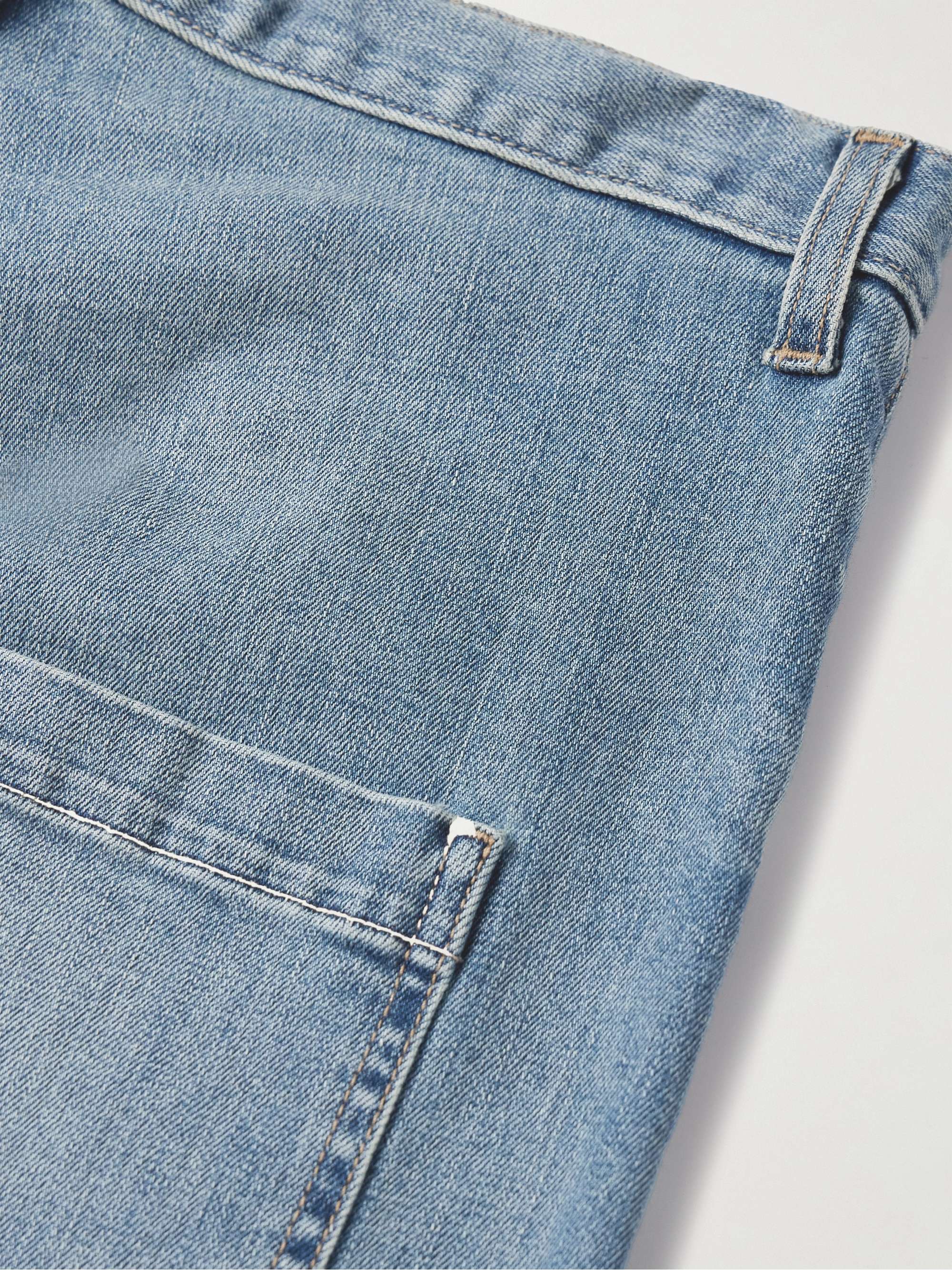 Shon high-rise tapered jeans view
