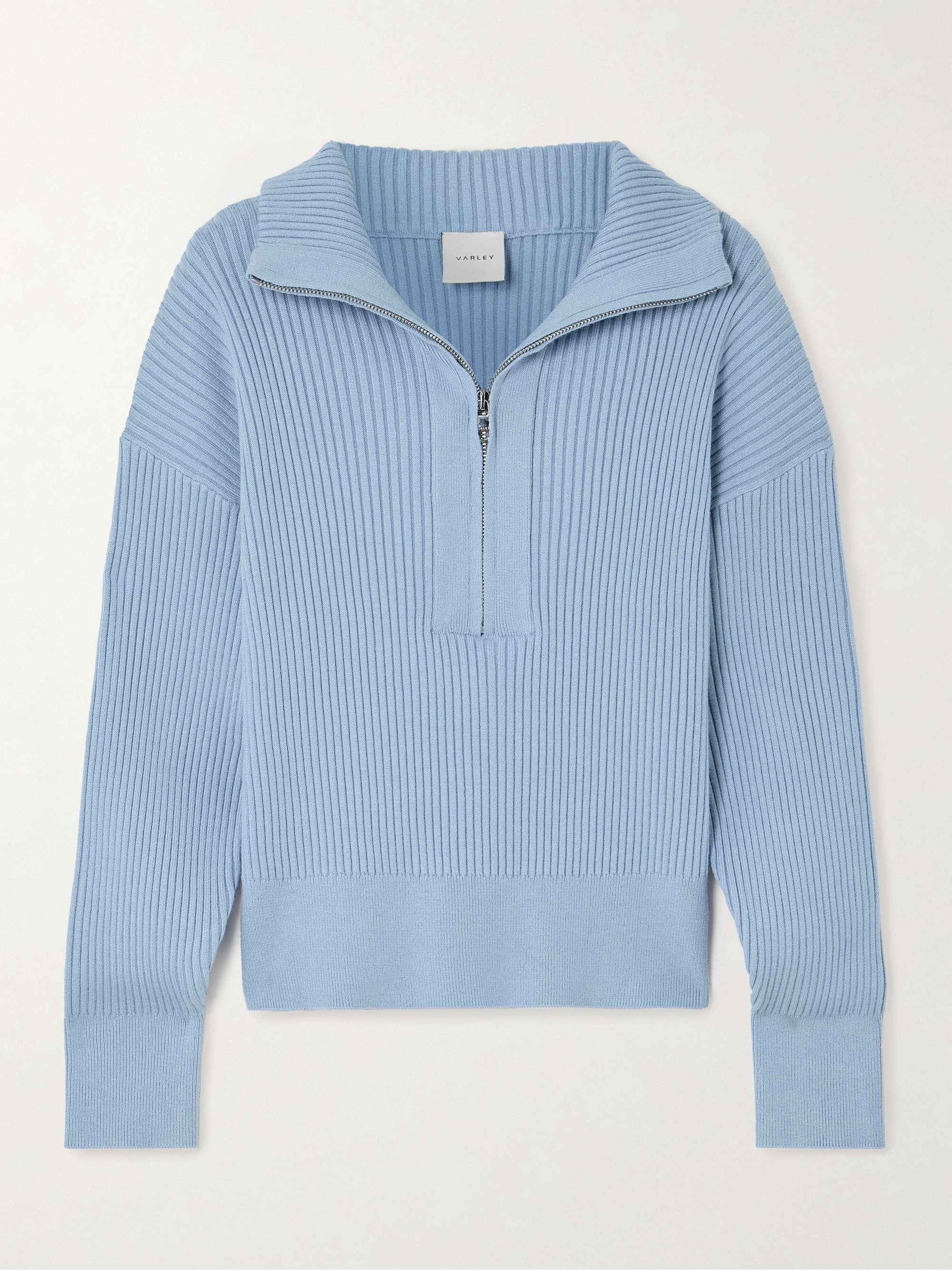 Janie ribbed-knit sweater view
