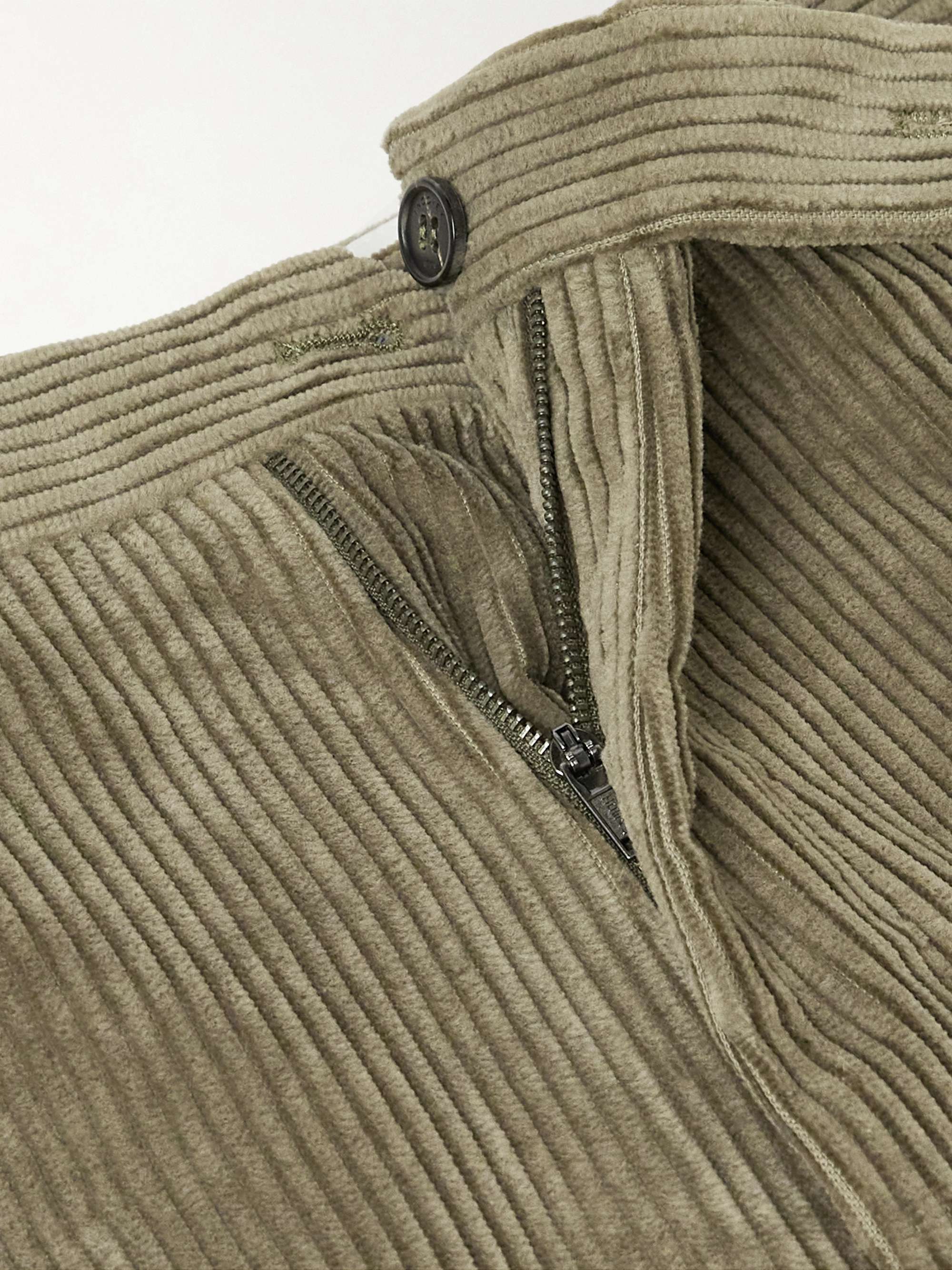 Venezia 1951 Straight-Leg Cotton-Corduroy Suit Trousers view