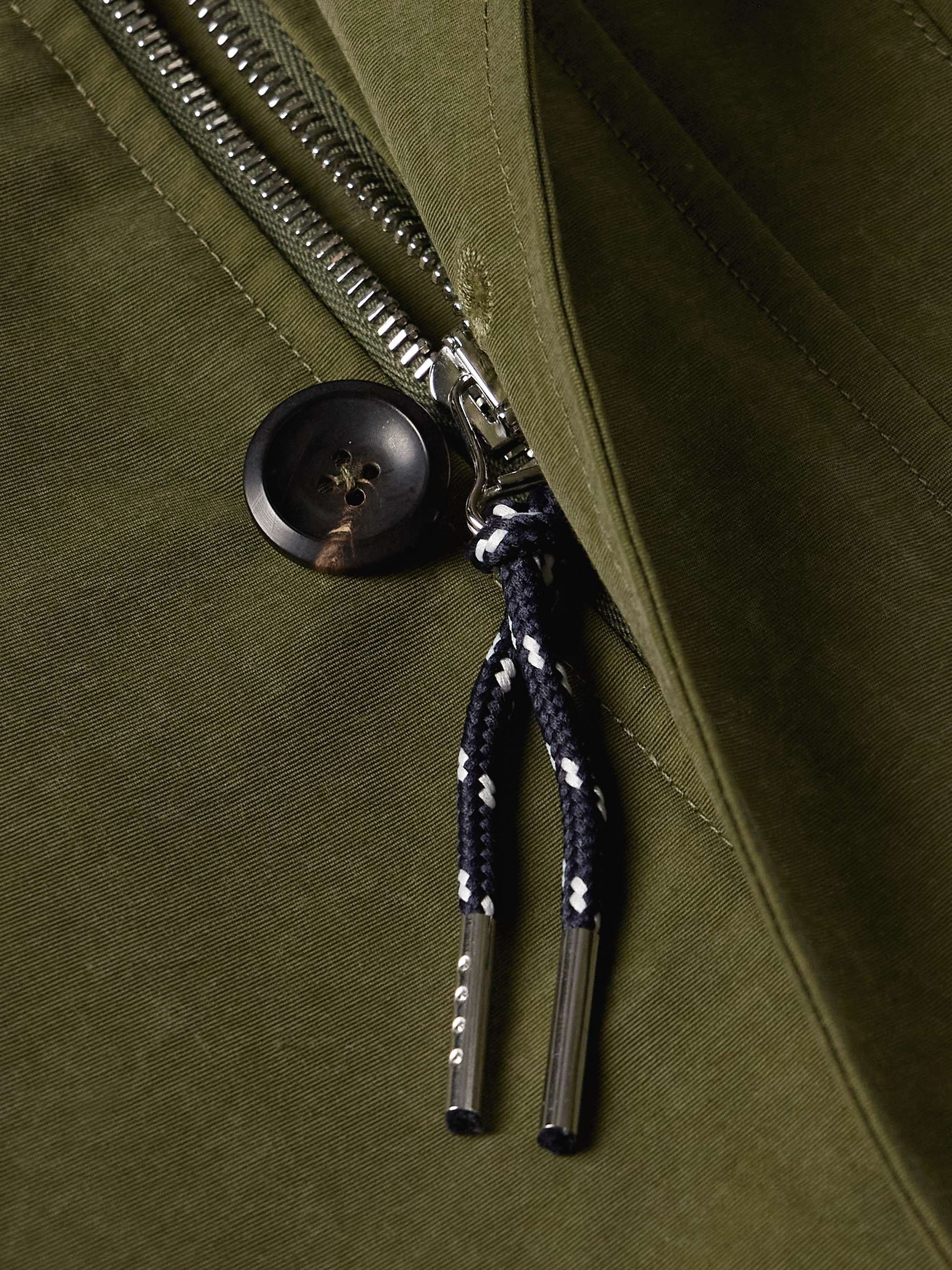 Cotton and Nylon-Blend Jacket view