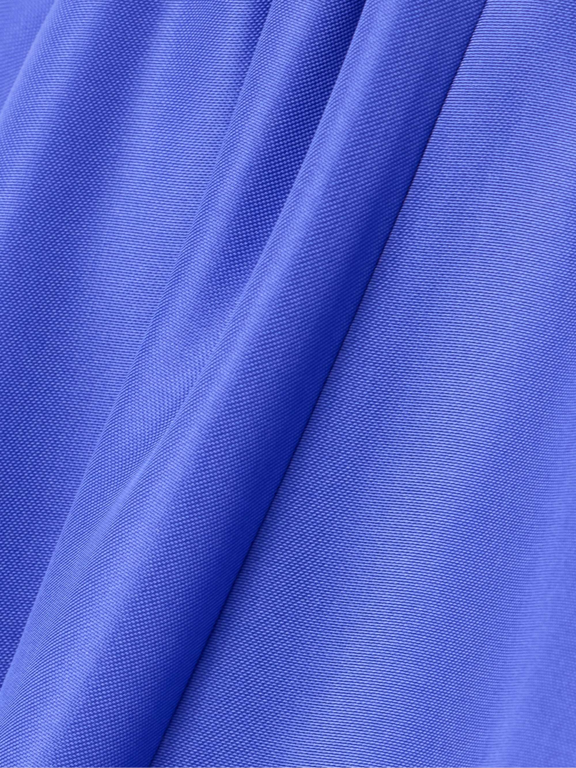 Pleated silk-gazar gown view
