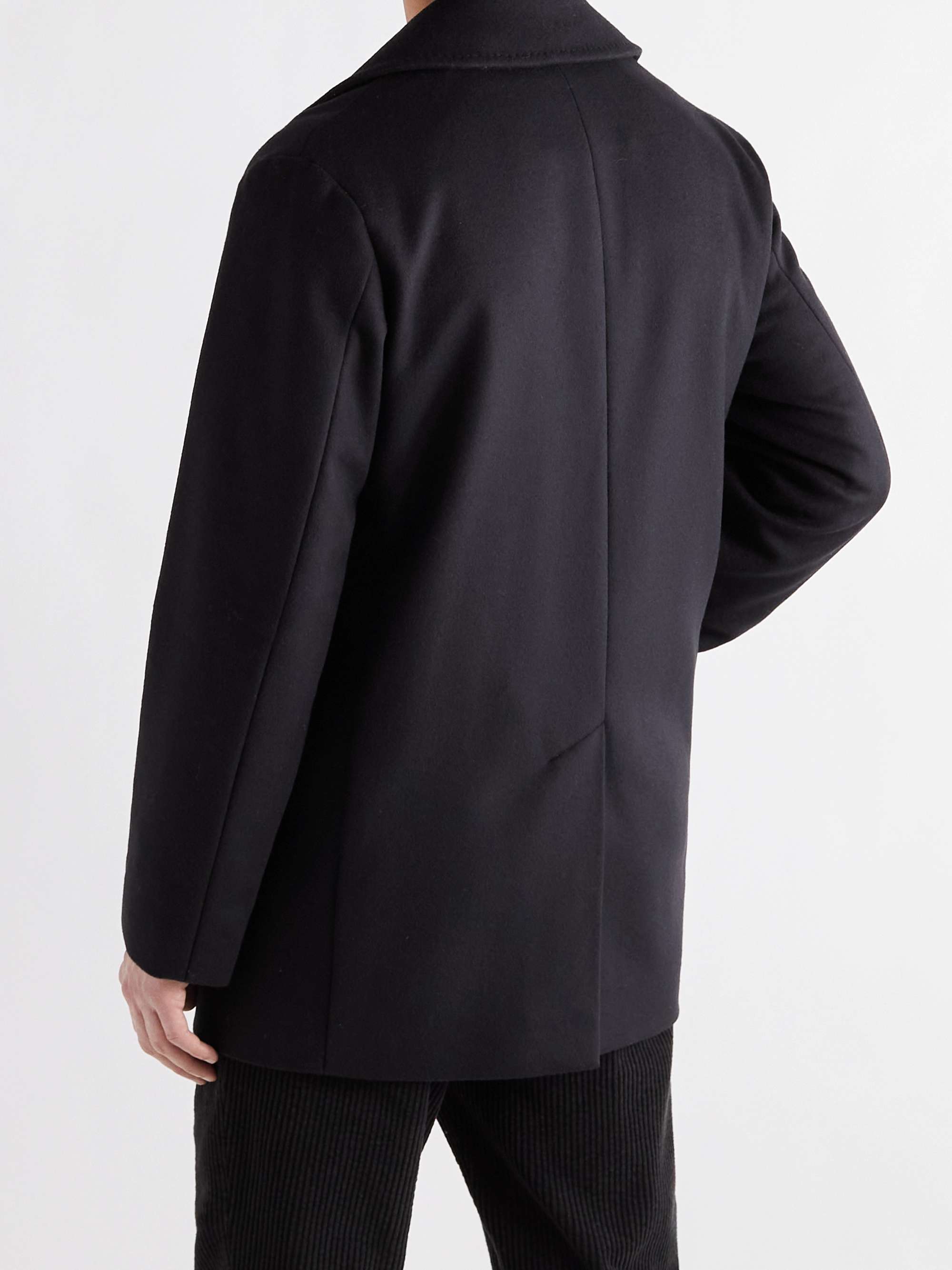 Dalton Wool and Cashmere-Blend Peacoat view