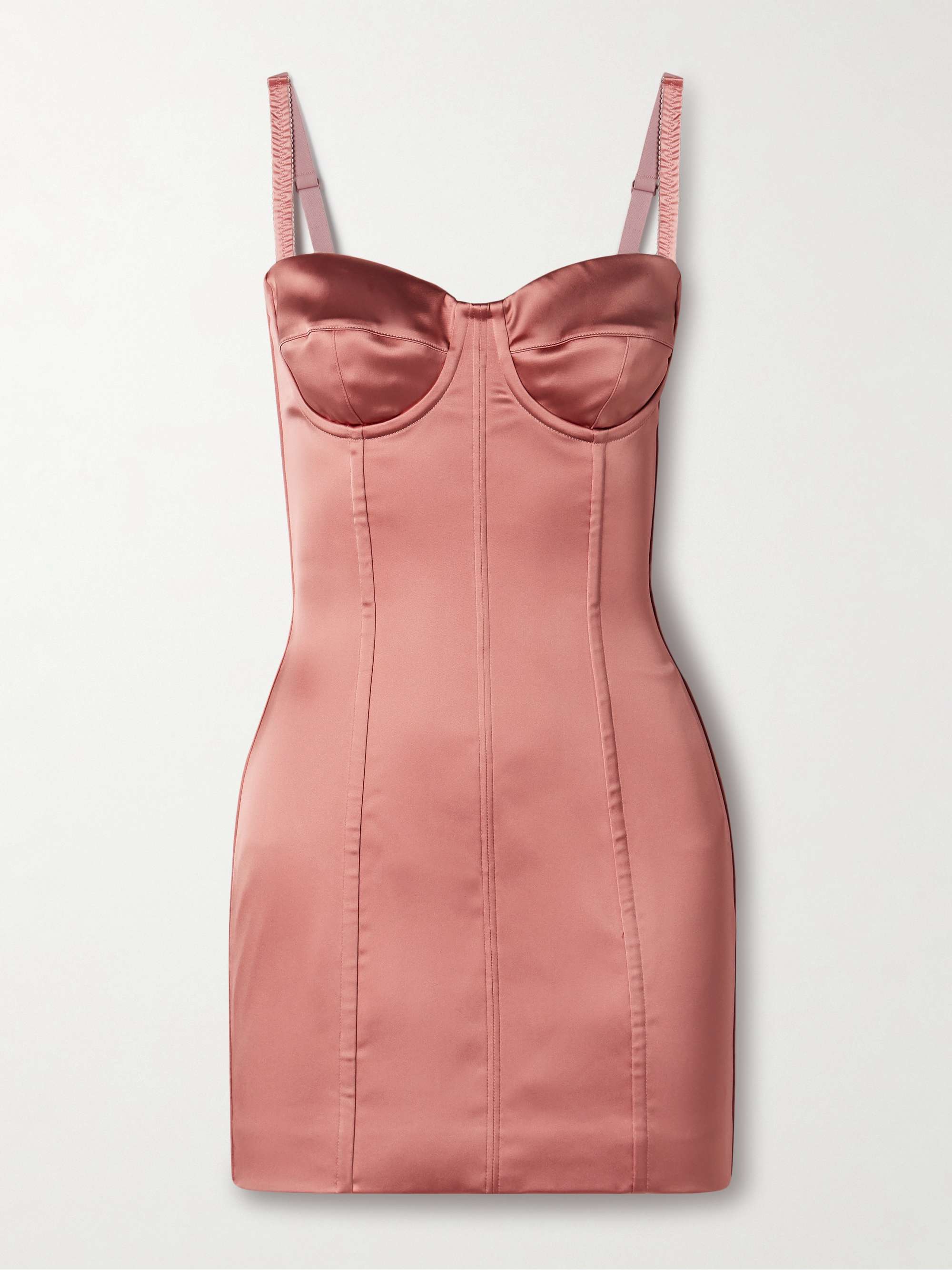 Satin mini dress view