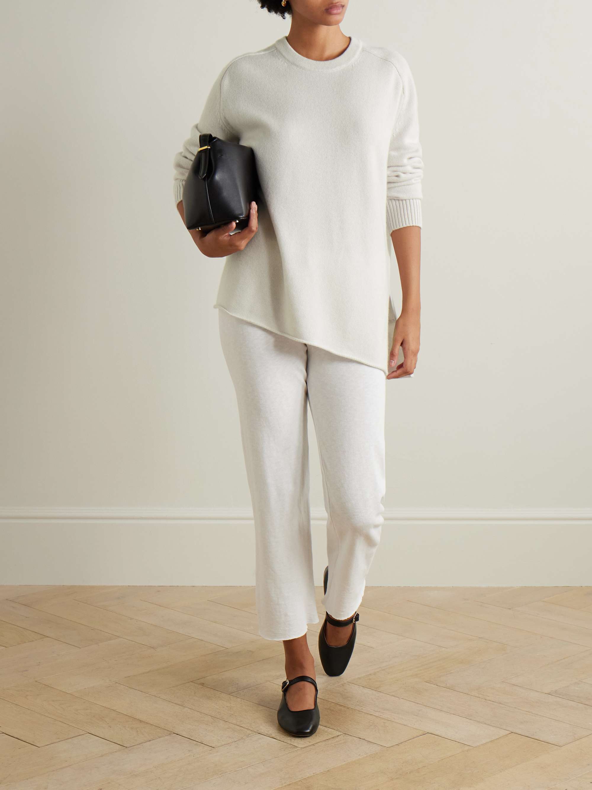 Recycled-cashmere sweater view
