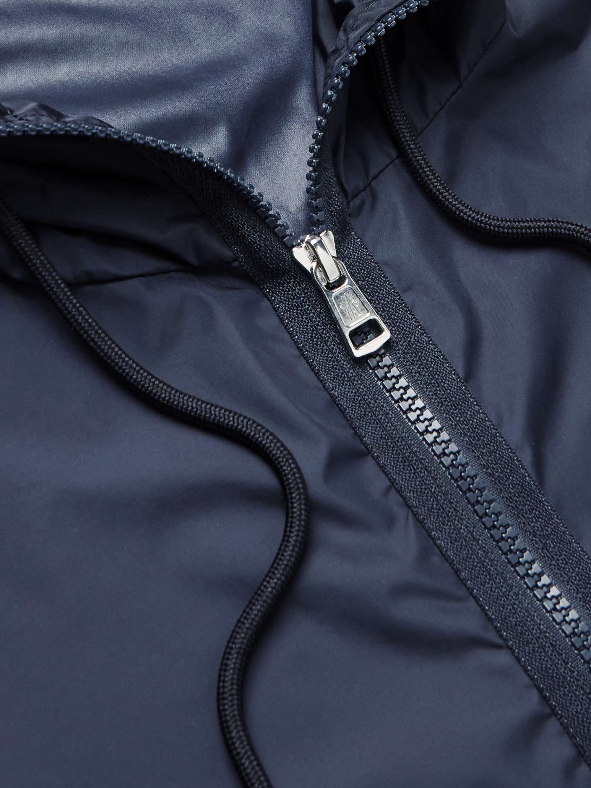 Hattab Logo-Appliquéd Shell Hooded Jacket view