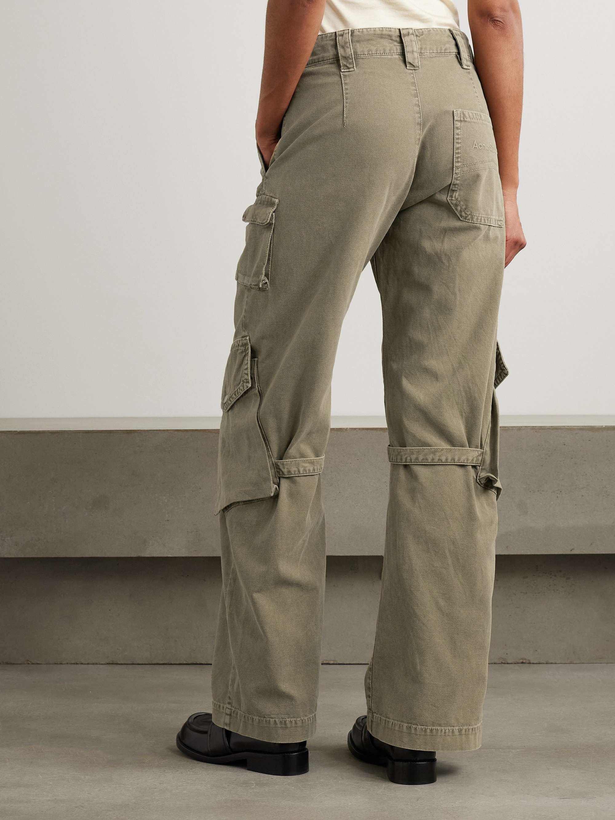 Cotton-canvas cargo pants view